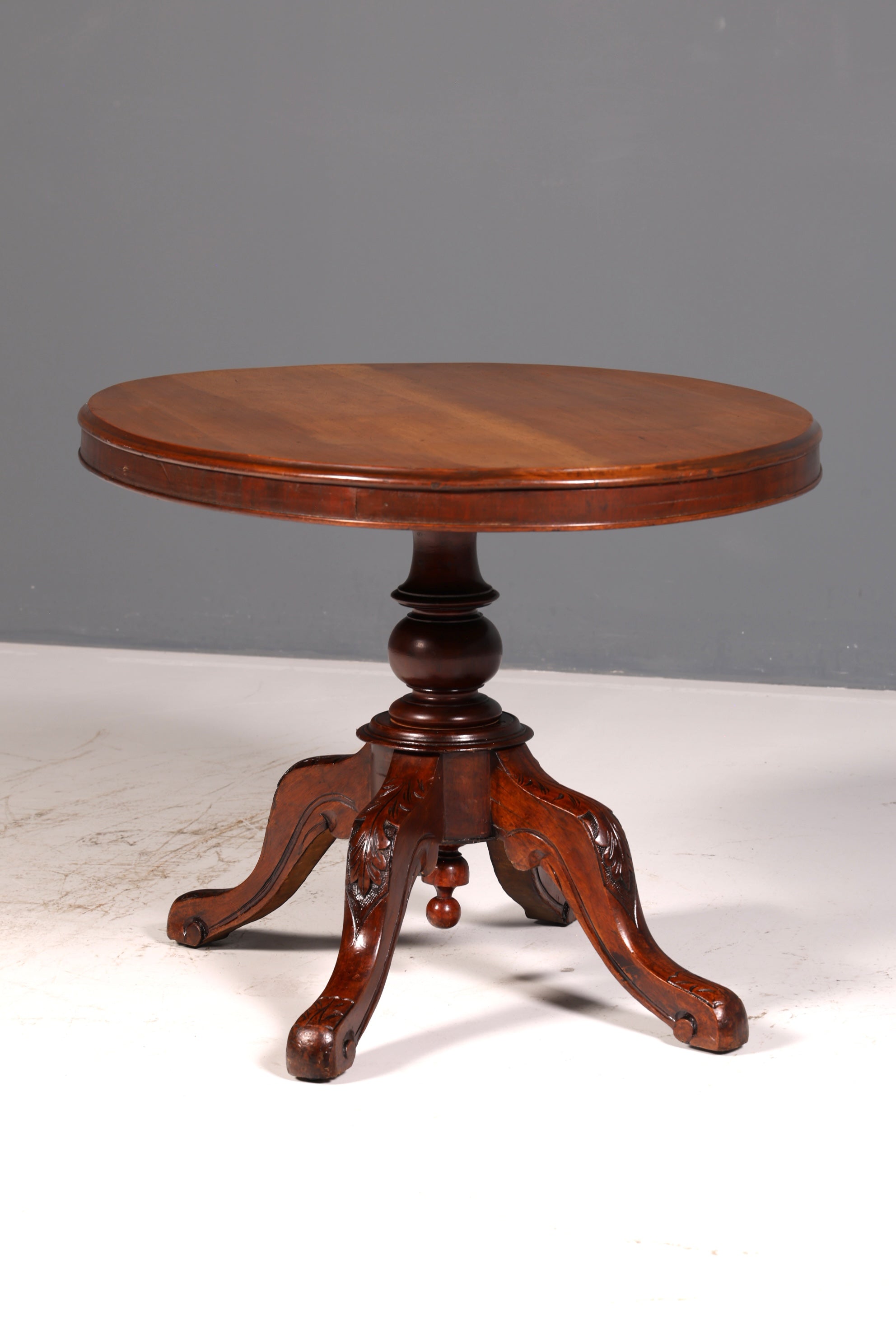 Edler Louis Philippe Esstisch Oval Tisch Echt Holz Esszimmertisch Englisch Küchentisch