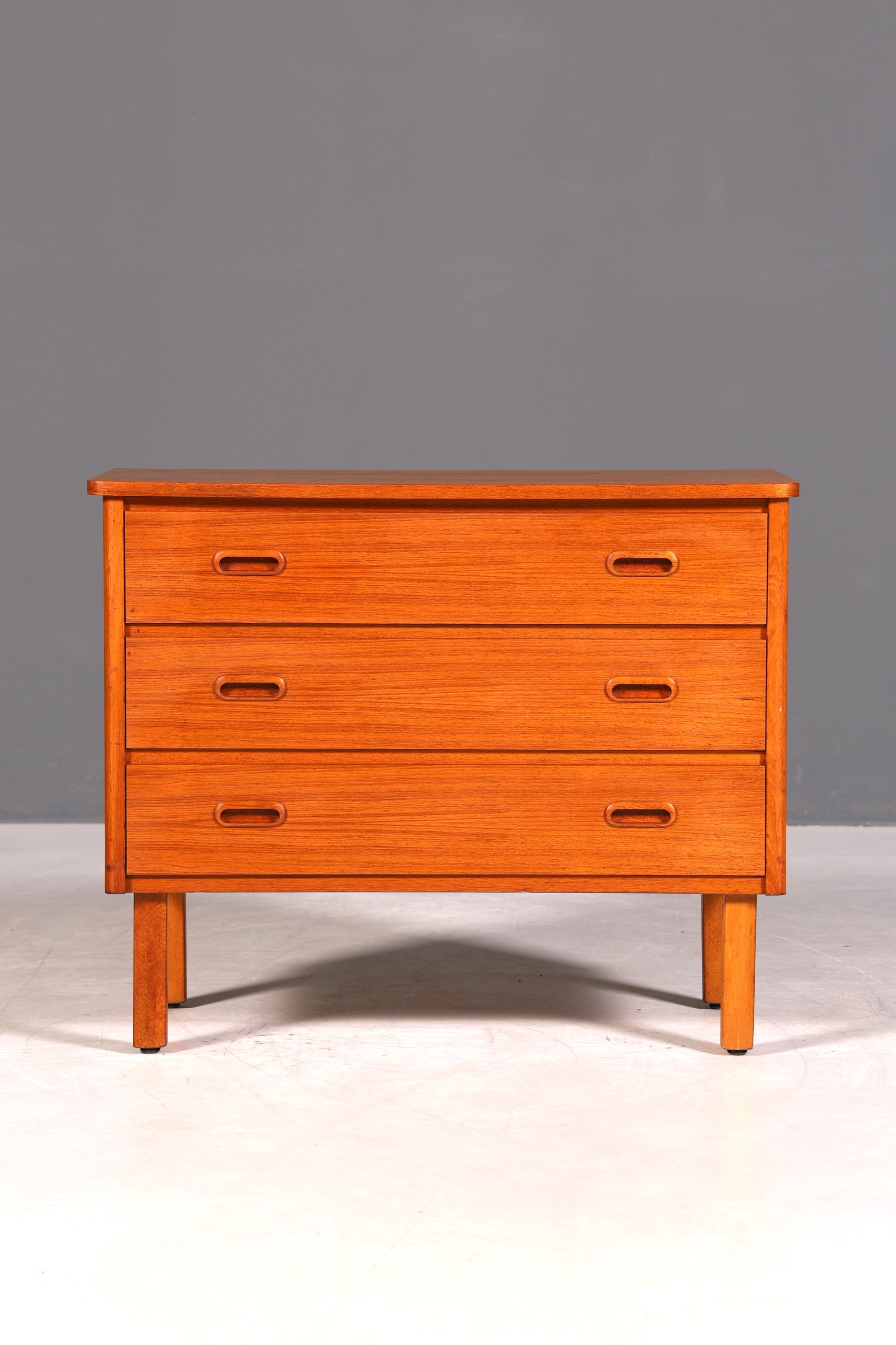 Traumhafte Mid Century Kommode Teak Holz Sideboard Vintage Schubladen Kommode Wäschekommode