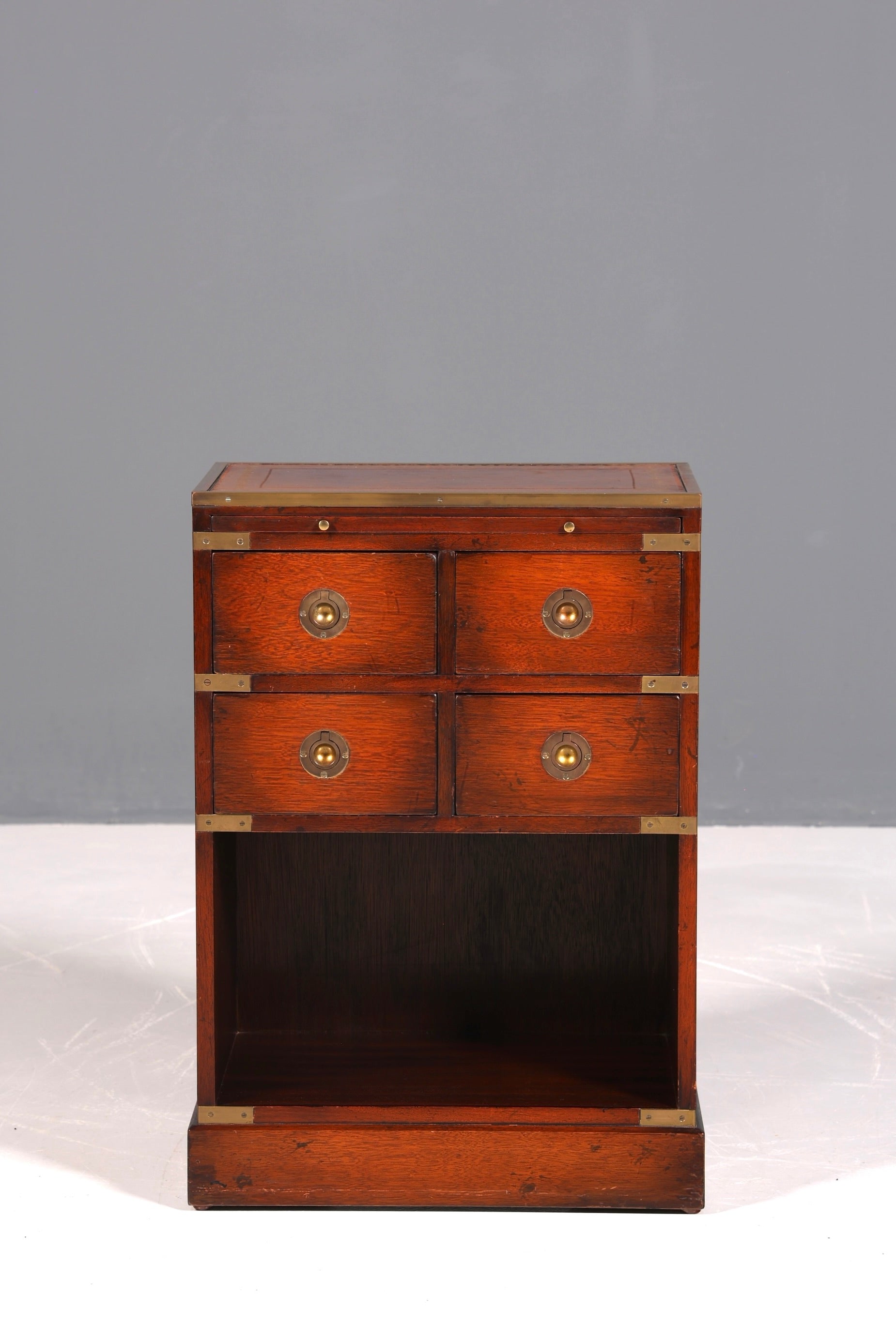 Traumhafte Maritime Kommode Englischer Schiffs Nachttisch Englisch Antik Ablagetisch 1 von 2