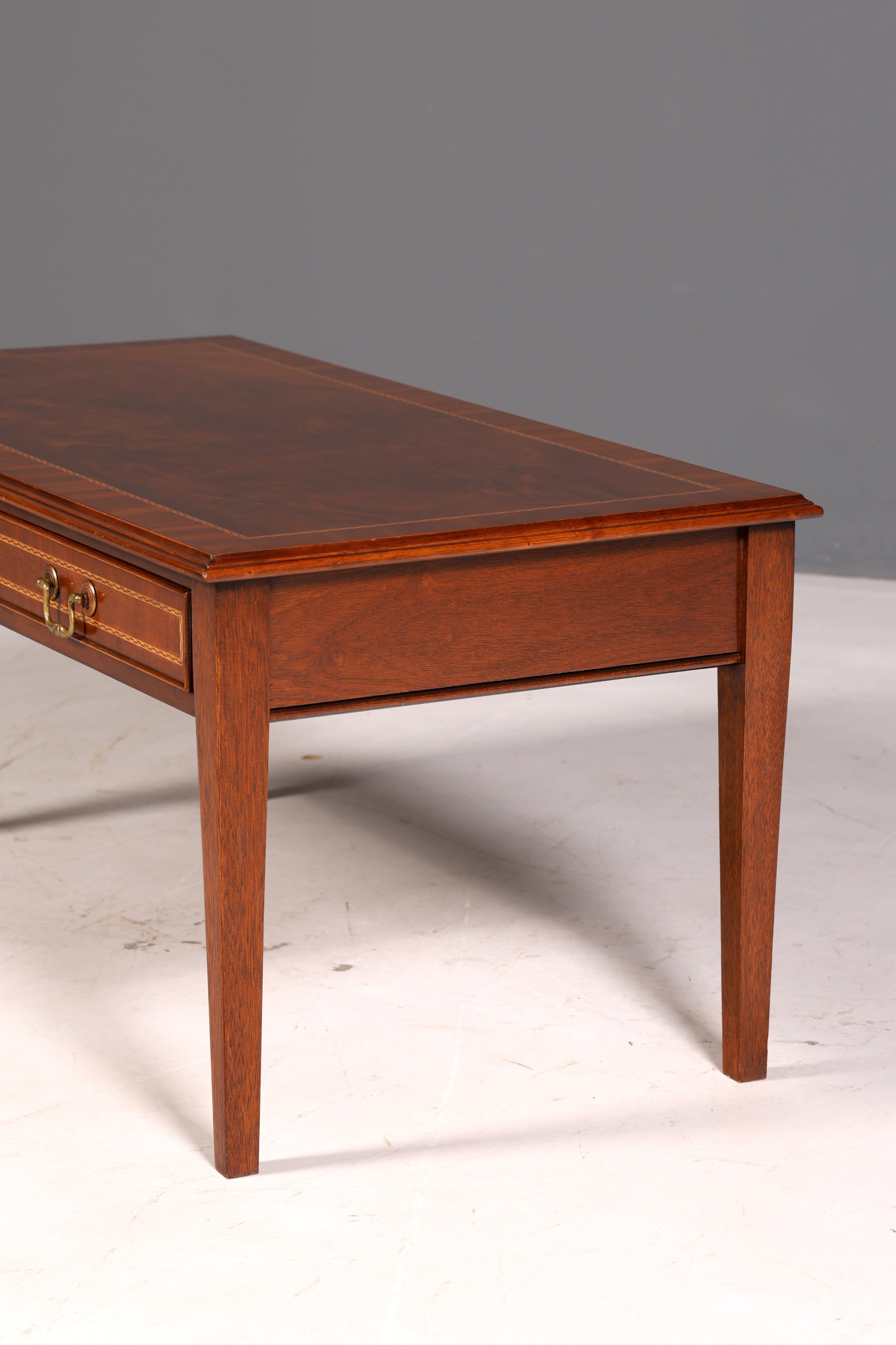 Stunning English coffee table, mahogany, side table, solid wood, occasional table, living room table
