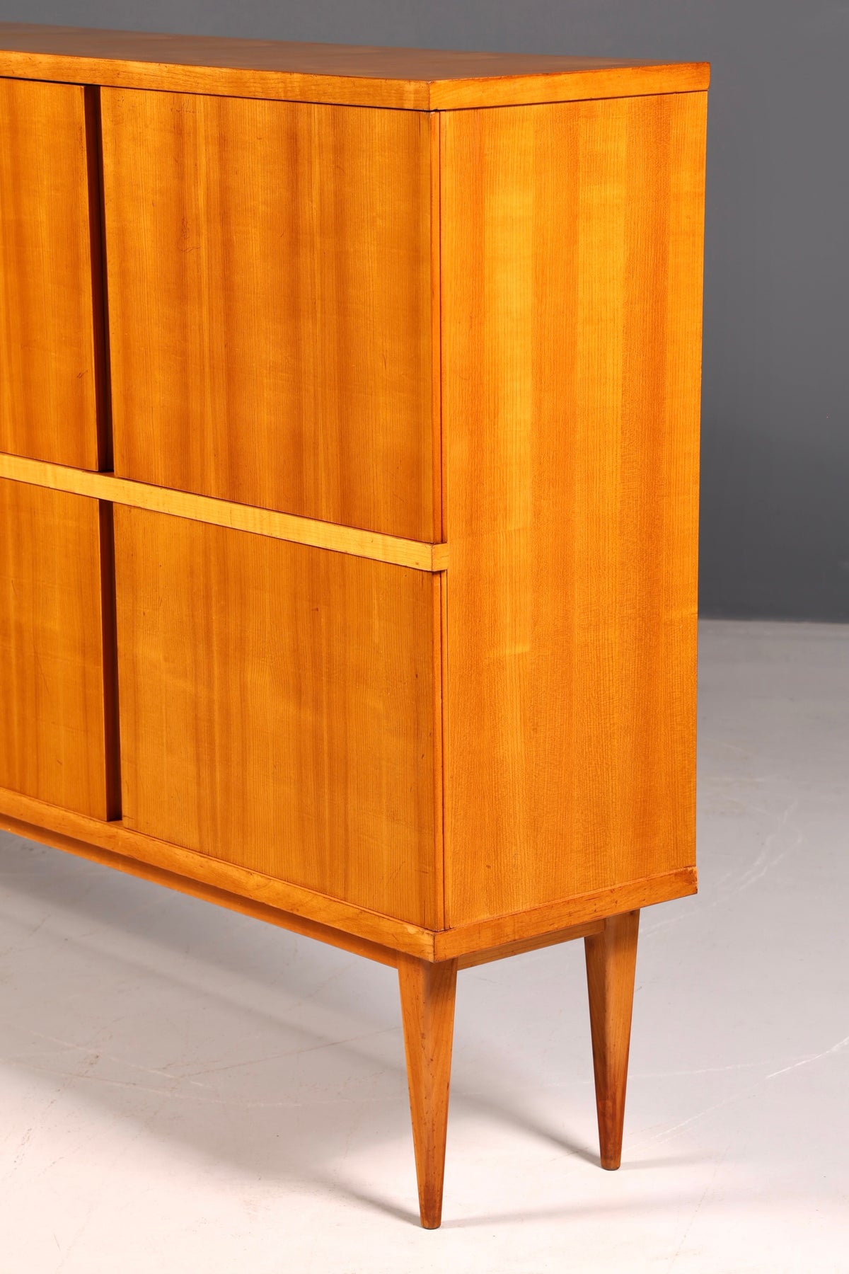 Stunning XXL Mid-Century Sideboard Retro Highboard 1960s Cabinet Sideboard Dresser solid wood