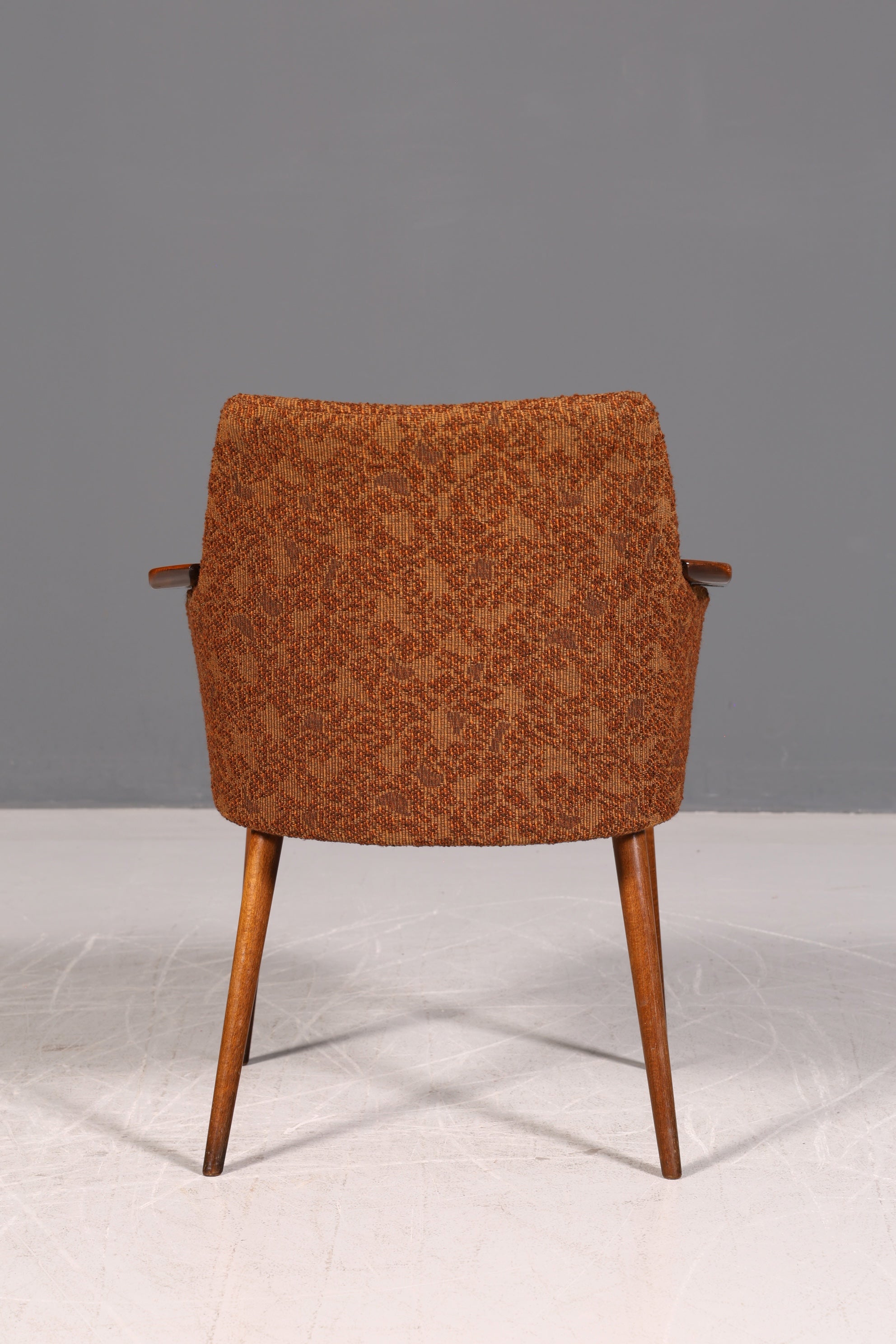Wunderschöner Mid Century Stuhl Retro Armlehnstuhl Cocktailstuhl Küchenstuhl Sekretär Stuhl 2 von 4