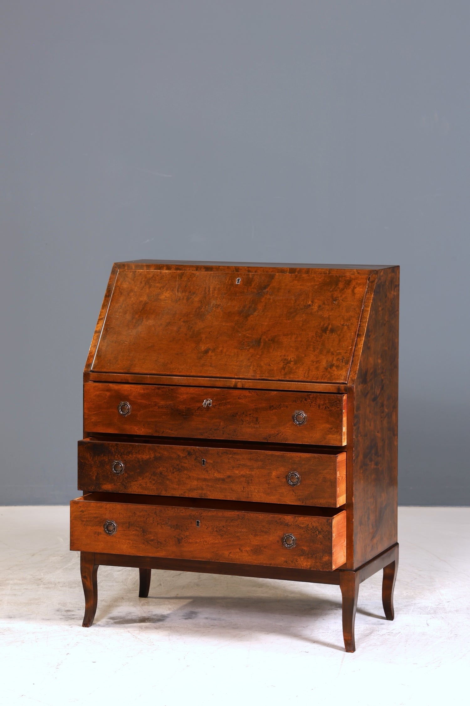 Wunderschöner Sekretär im Art Deco Stil Antik um 1930 Büro Kommode Schreibkommode