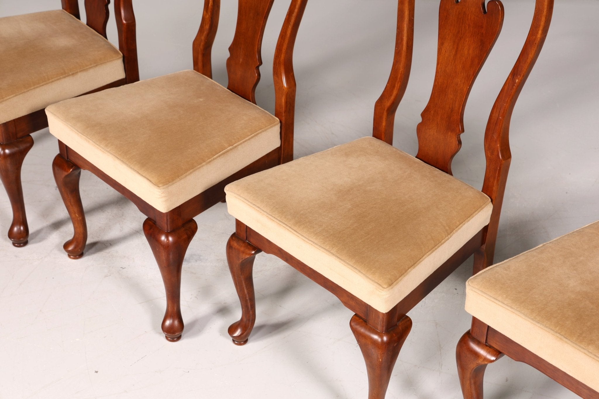 4x Traumhafte Original Drexel Heritage Stühle Amerikanisch USA Stuhlset Küchenstühle Esszimmer Stühle