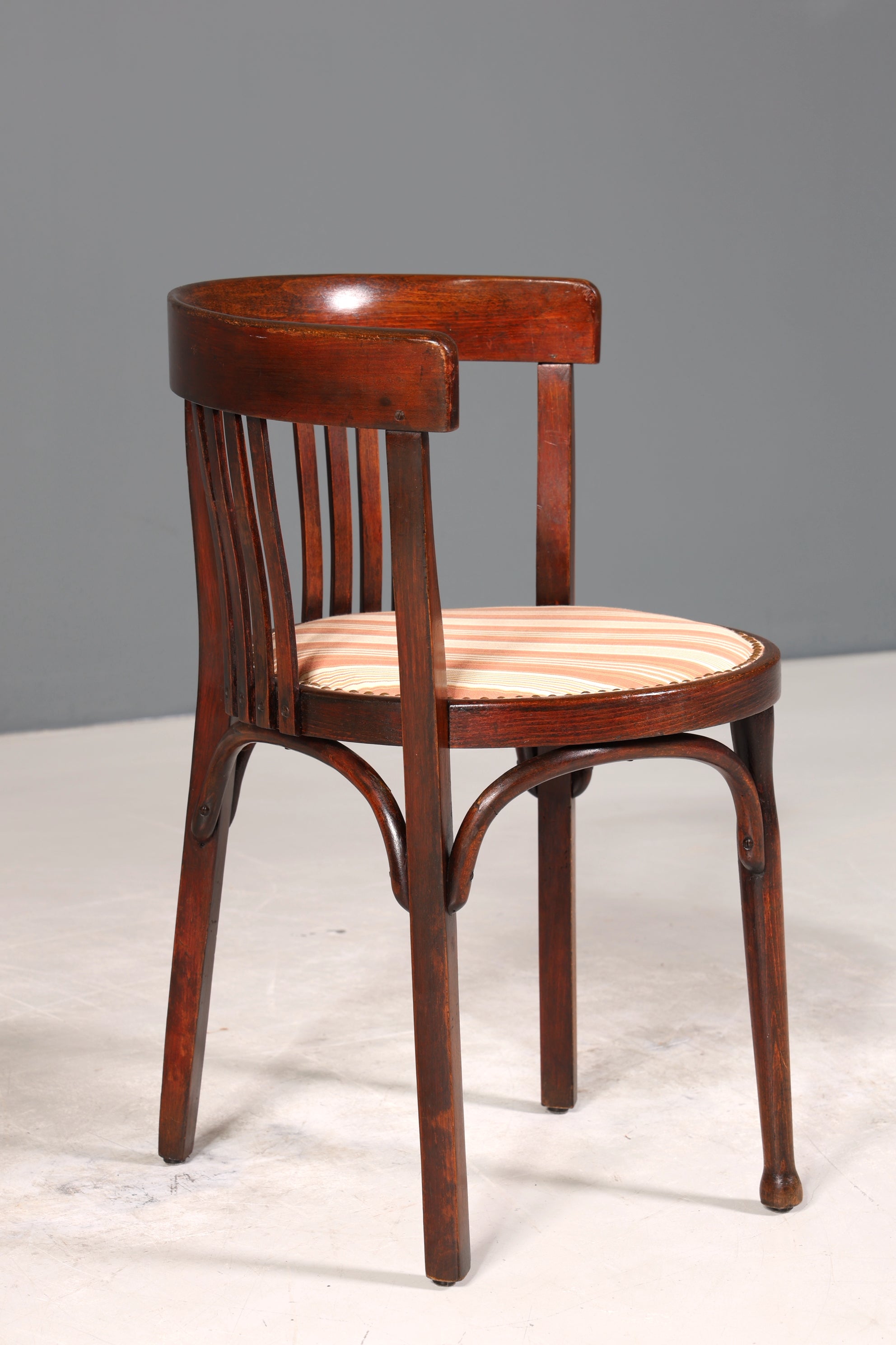 Wunderschöner Jugendstil Stuhl Bugholz Armlehnstuhl Thonet Stil Sekretär Stuhl Küchenstuhl