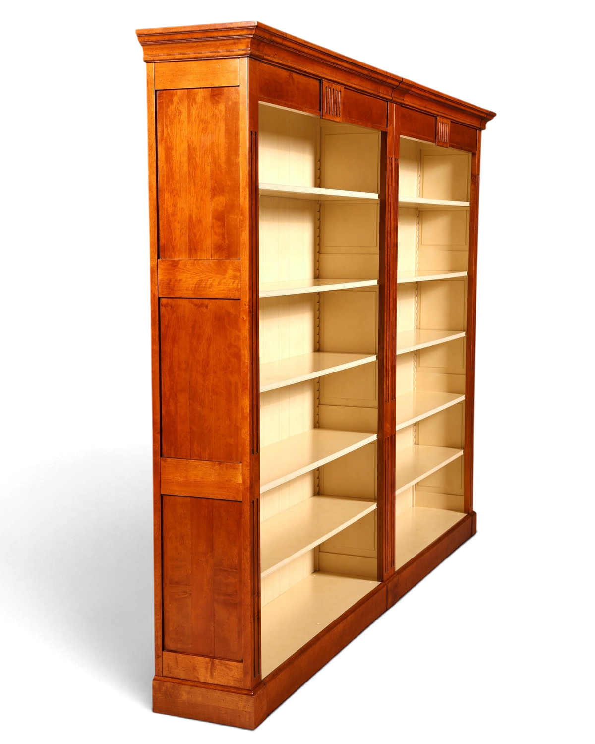 Wunderschönes Englisches XXL Bücherregal Eibe Antik Regal Bookshelf Buchablage 60s