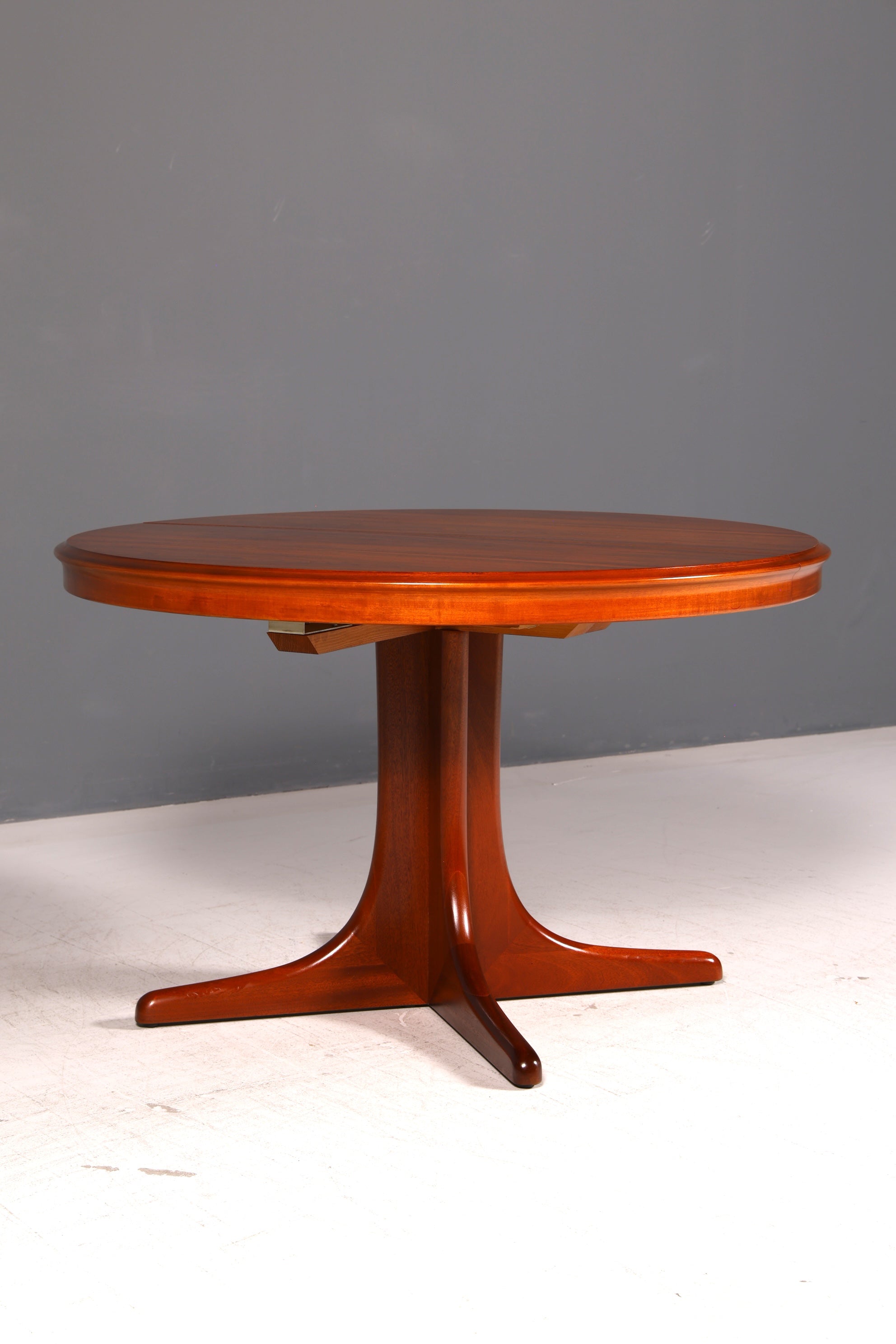 Wunderschöner Mid Century Esstisch rund ausziehbar Echt Holz Vintage Tisch Retro Danish Design Küchentisch Esszimmertisch