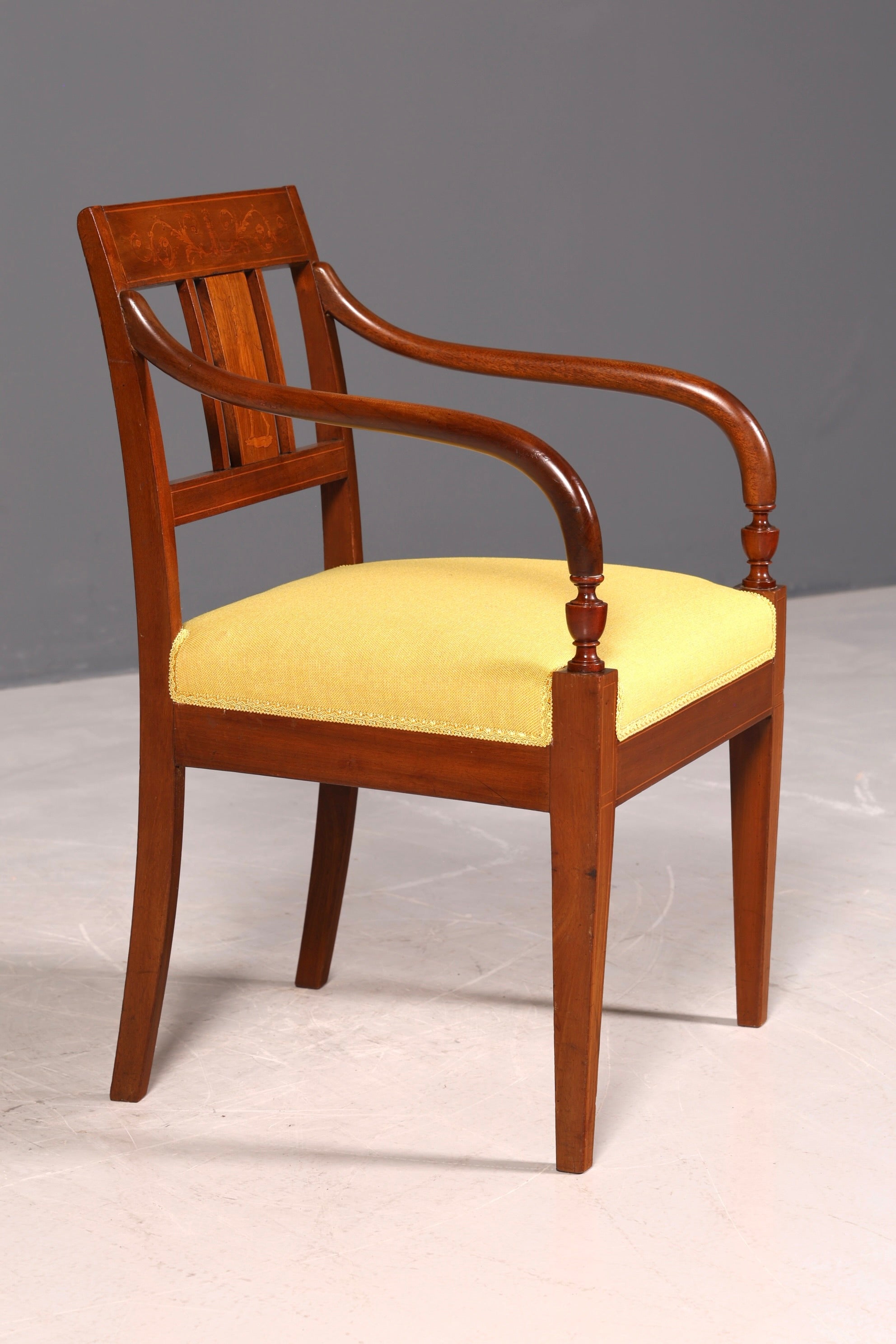 G202 Finish Wunderschöner Englischer Stuhl UK Küchenstuhl Antik Stil Sekretär Stuhl Polsterstuhl (Kopie 3)