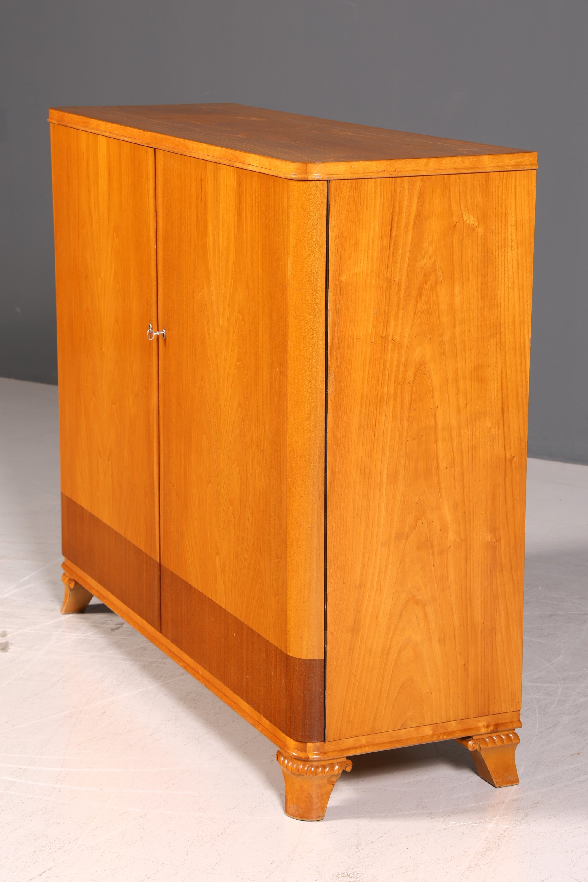 Stilvoller Original Art Deco Schrank Vertiko Sideboard um 1930 Highboard Kommode Antik Vintage