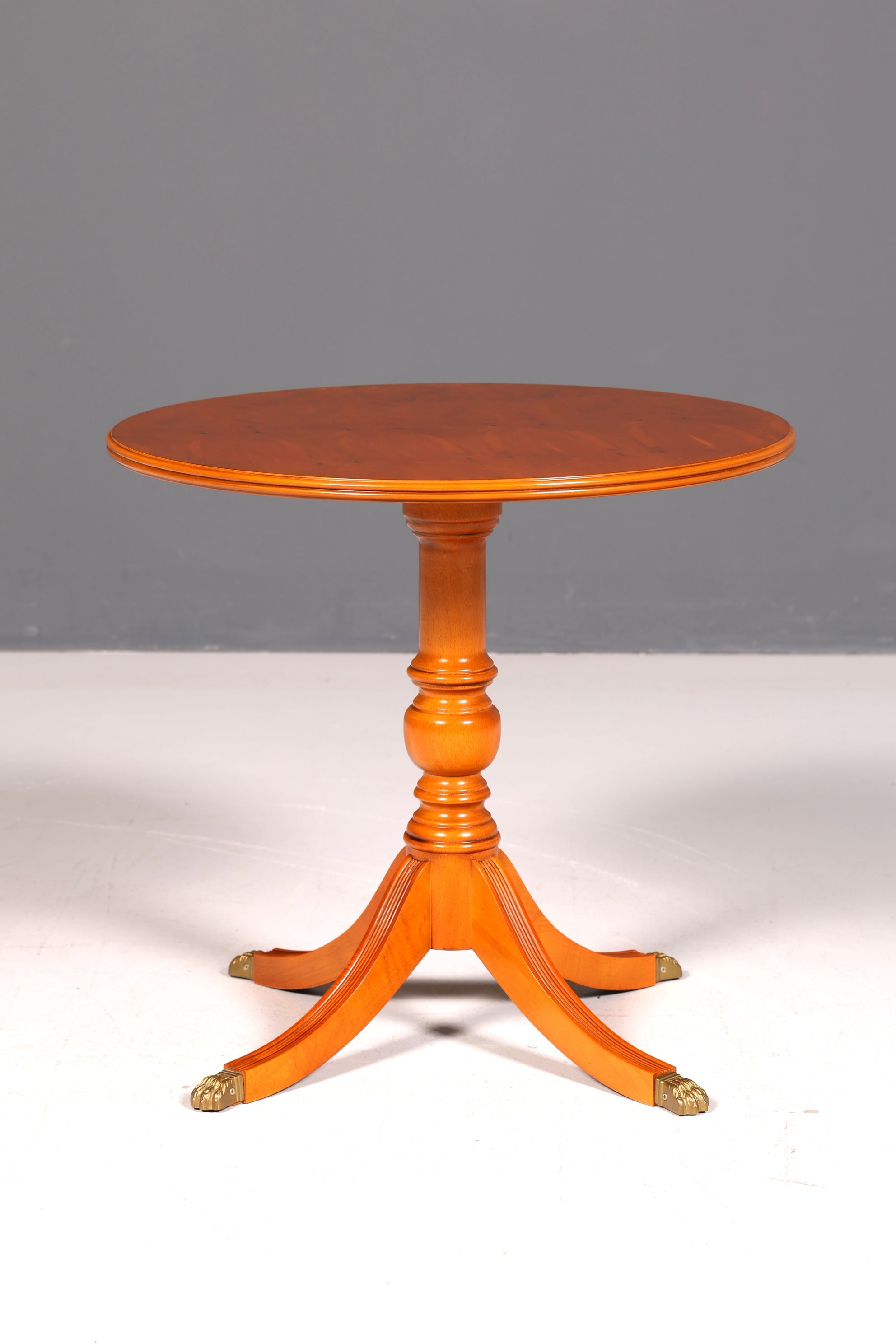 Edler Englischer Couchtisch Regency Stil Antik Beistelltisch Ablagetisch Salontisch Holz