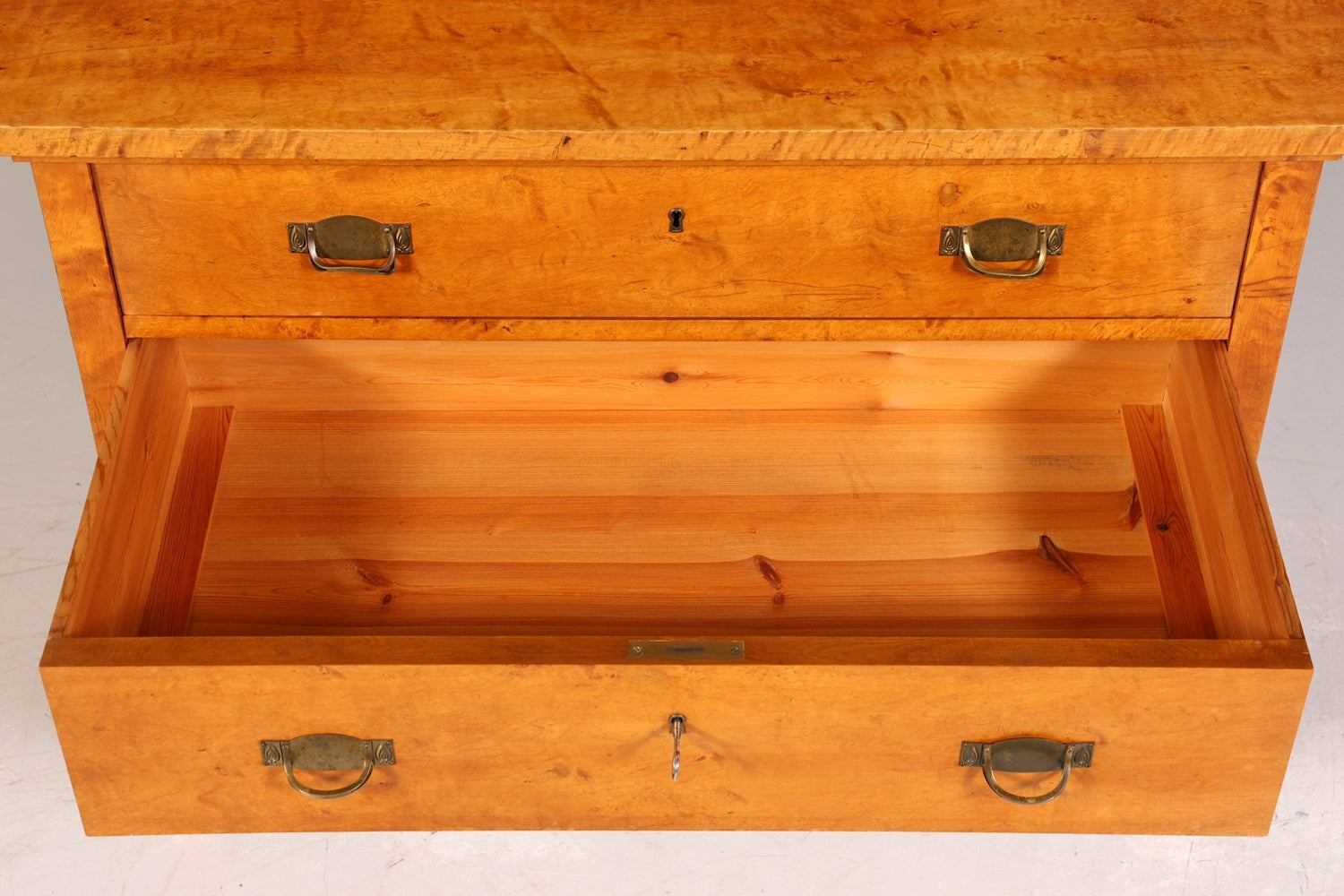 Wunderschöne Jugendstil Kommode Antik Sideboard mit Spiegel Flurkommode Frisierkommode