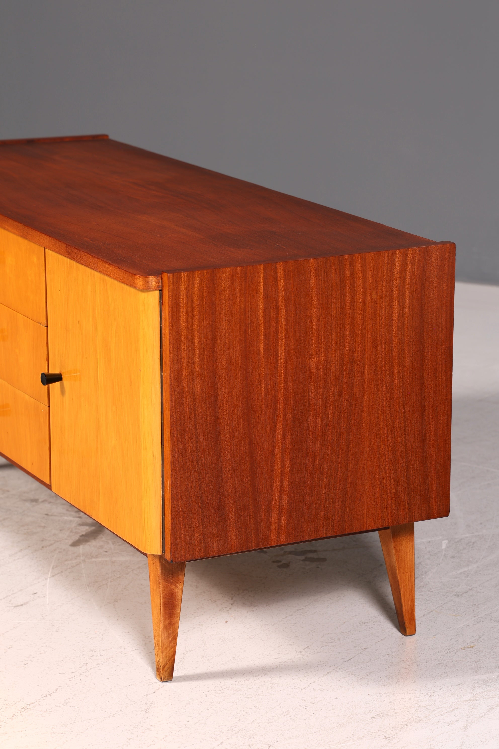 Wunderschönes Mid Century Sideboard Vintage Kommode TV Schrank Flurkommode 60s Holz