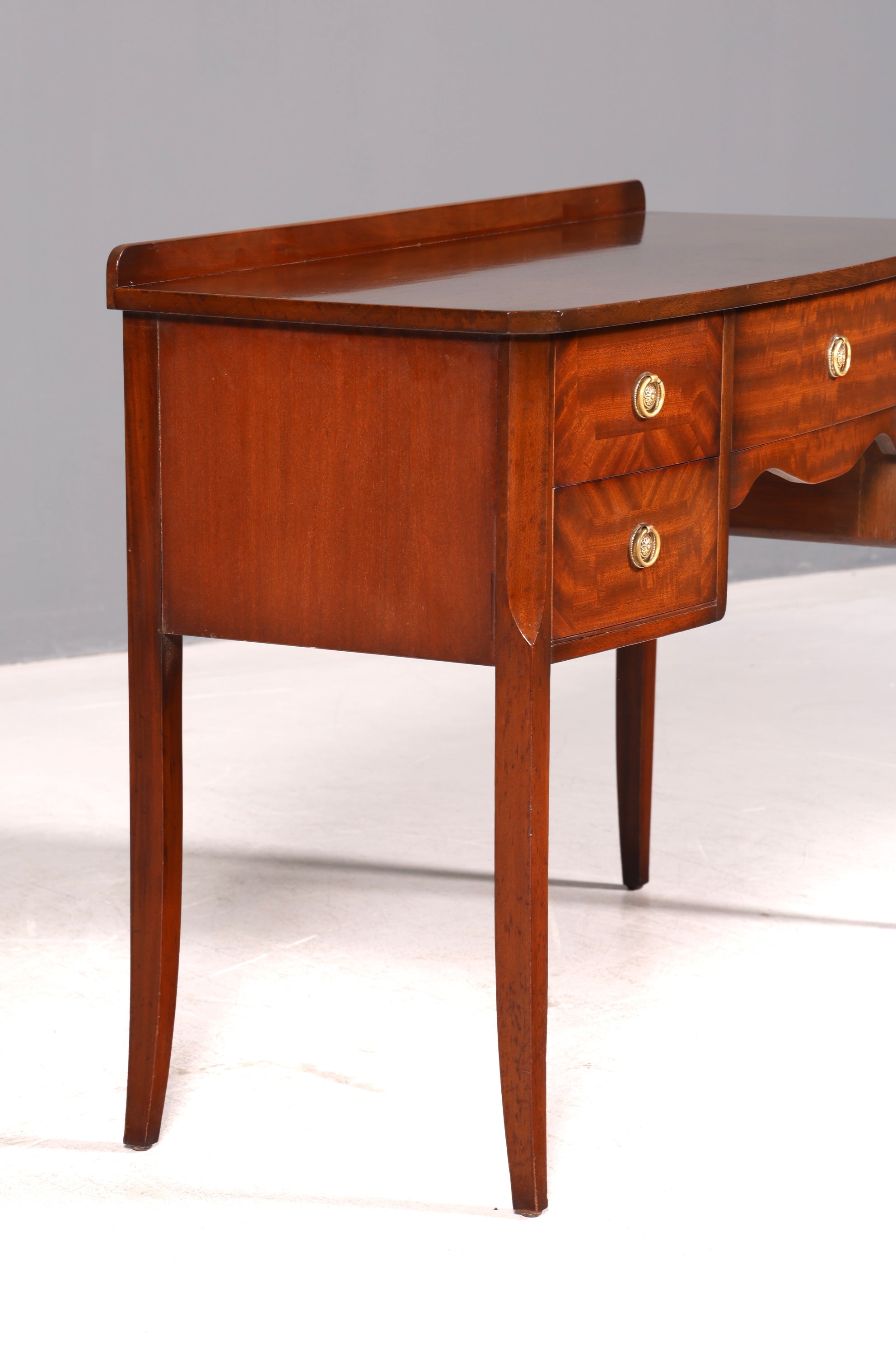 Edler Englischer Konsolentisch Regency Stil Mahagoni Schreibtisch Frisiertisch Beistelltisch Antik Vintage