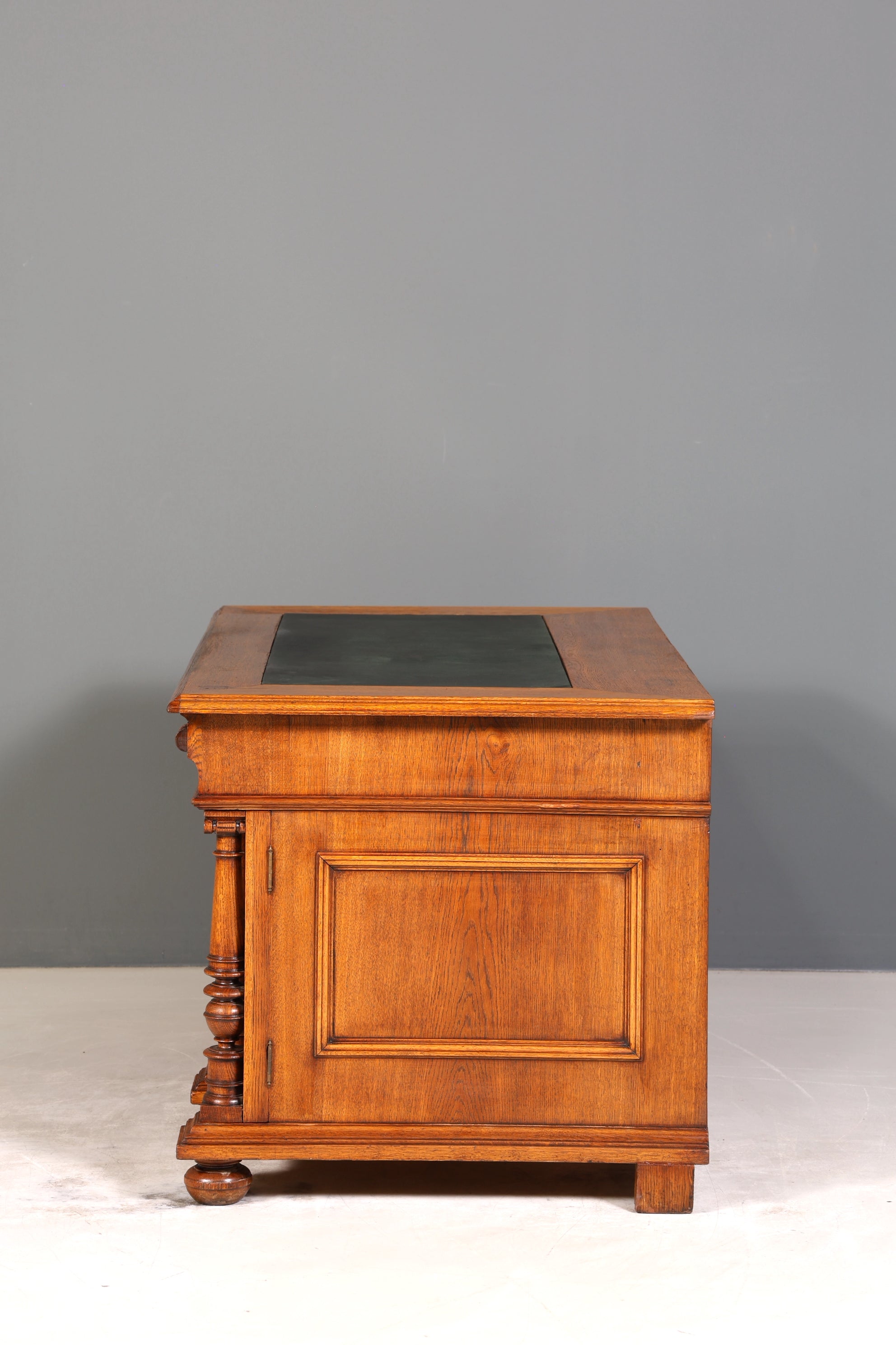 Traumhafter Gründerzeit Schreibtisch Jugendstil Bürotisch echt Holz Antik Office Desk