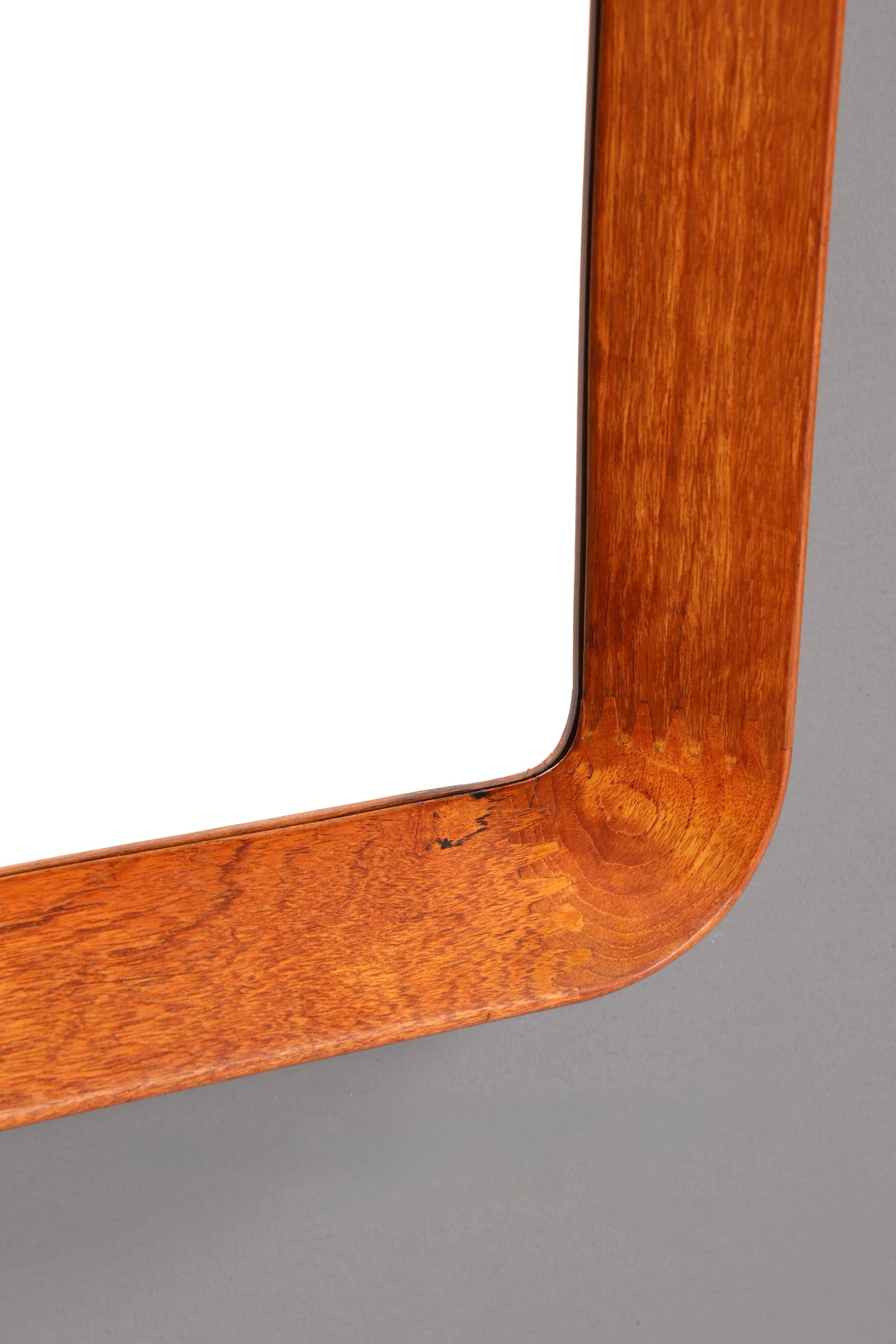 Wunderschöner Mid Century Spiegel Flur Wandspiegel Danish Design Spiegel Teak Holz Flurspiegel