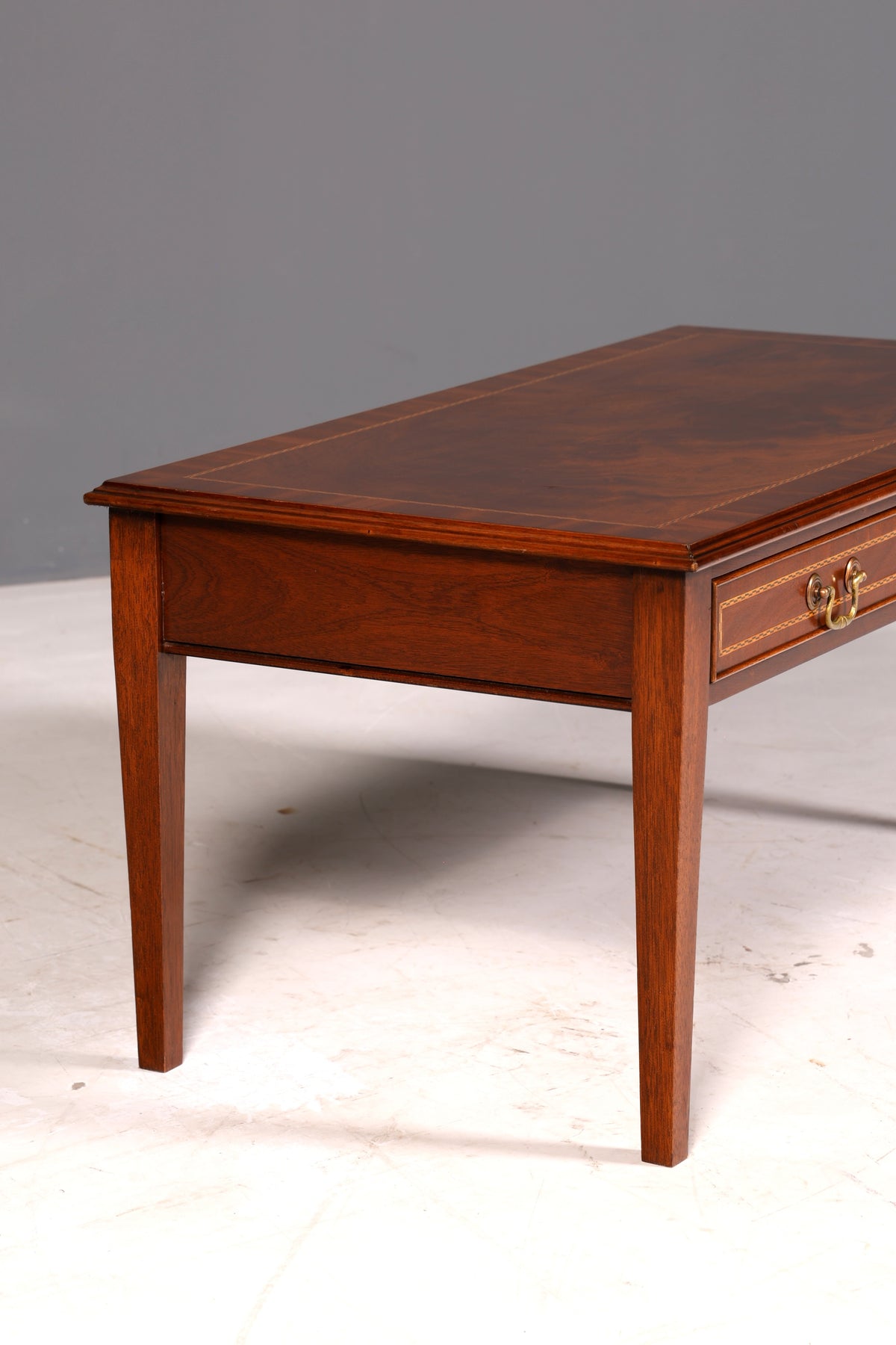 Stunning English coffee table, mahogany, side table, solid wood, occasional table, living room table
