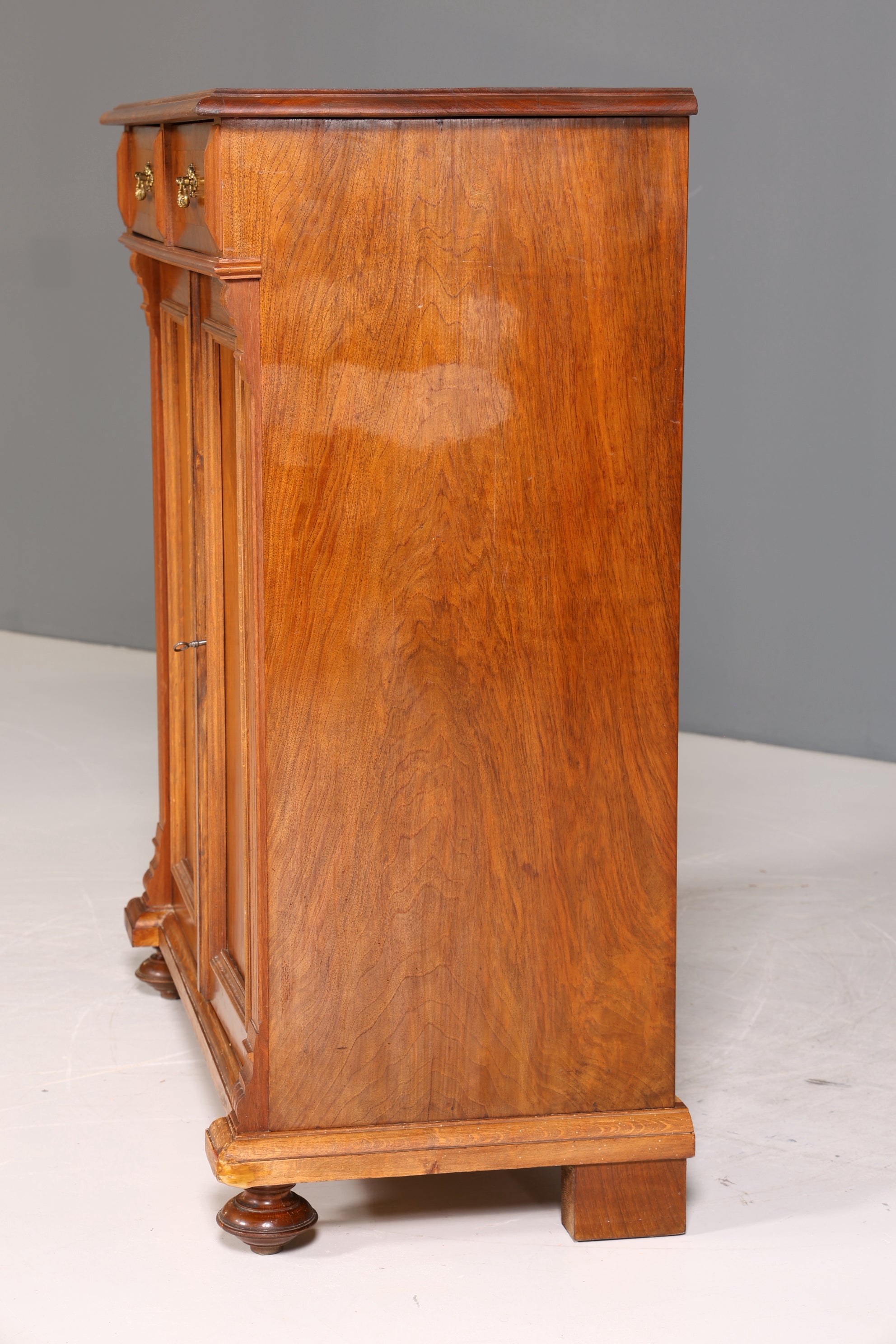 Traumhaftes Gründerzeit Vertiko echt Holz Antik Jugendstil Schrank Kommode