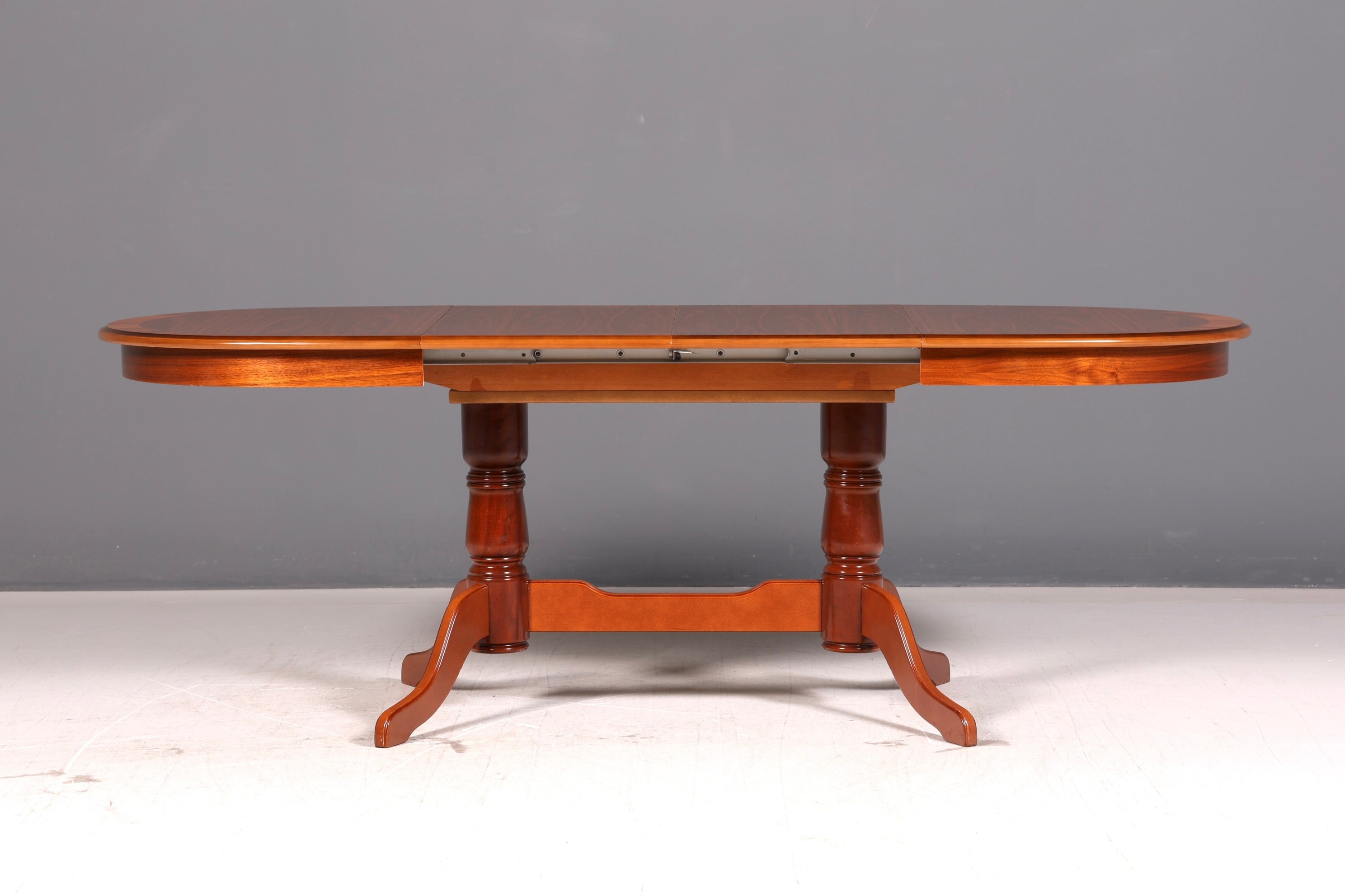 Edler Englischer Esstisch ausziehbar Oval Tisch Esszimmertisch Küchentisch Echt Holz Antik Vintage