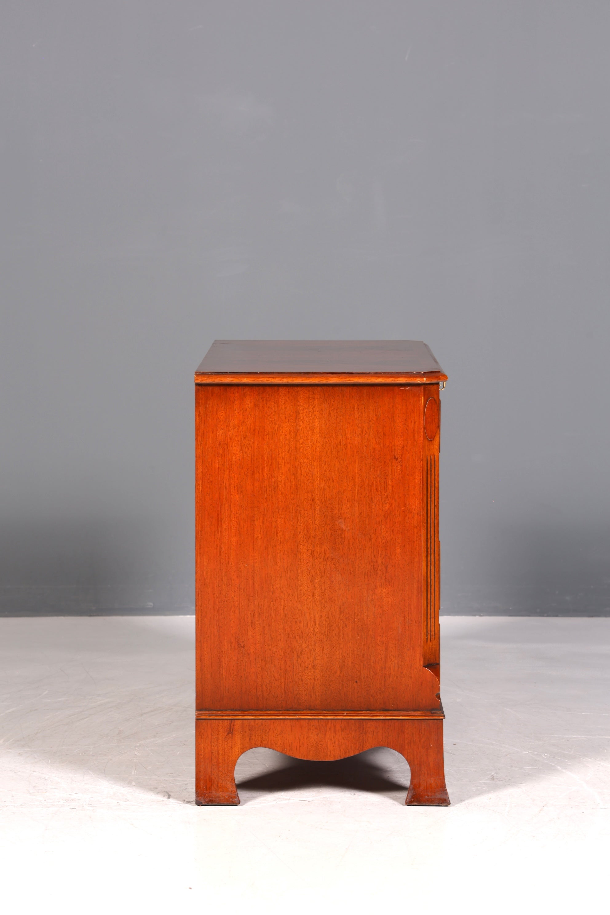 Wunderschöne Englische Kommode Mahagoni Holz TV Schrank Antik Schubladenkommode