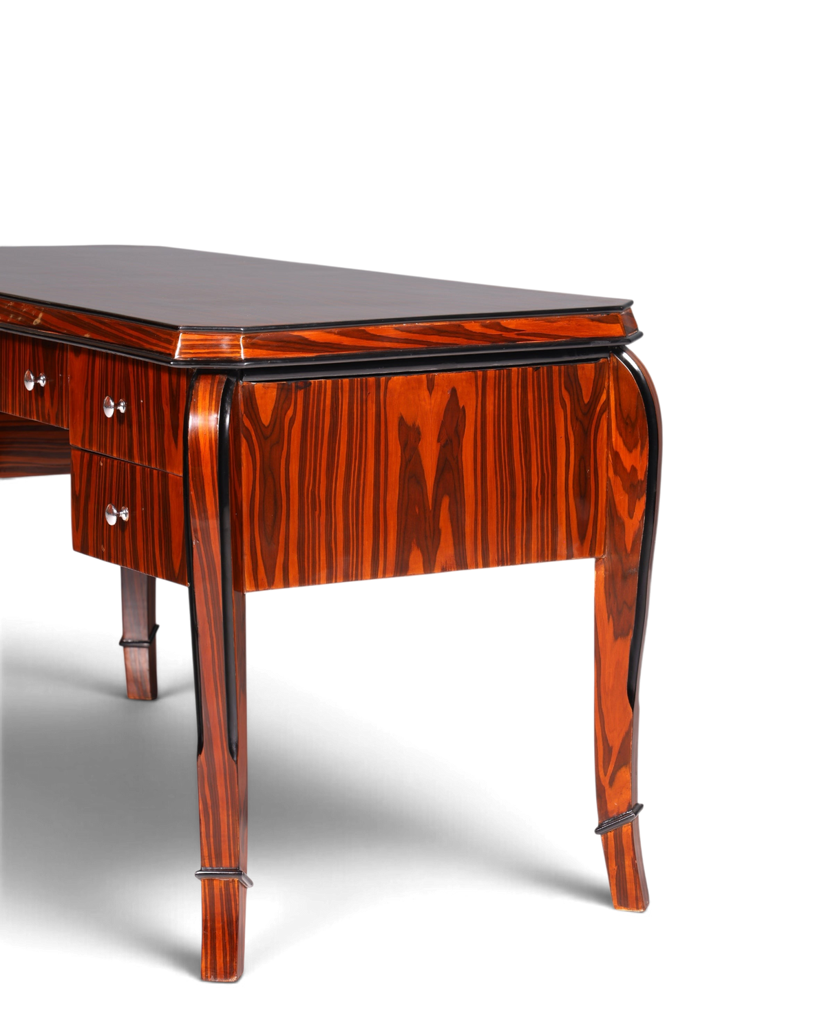 Wunderschöner Art Deco Stil Schreibtisch Bürotisch Antik Stil Office Desk
