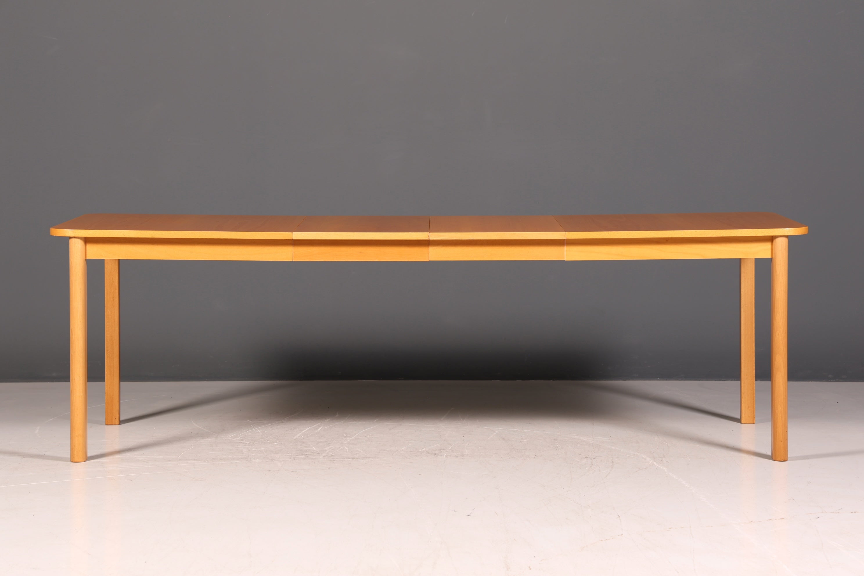 Schlichter Mid Century Esstisch ausziehbarer Vintage Tisch Retro Küchentisch