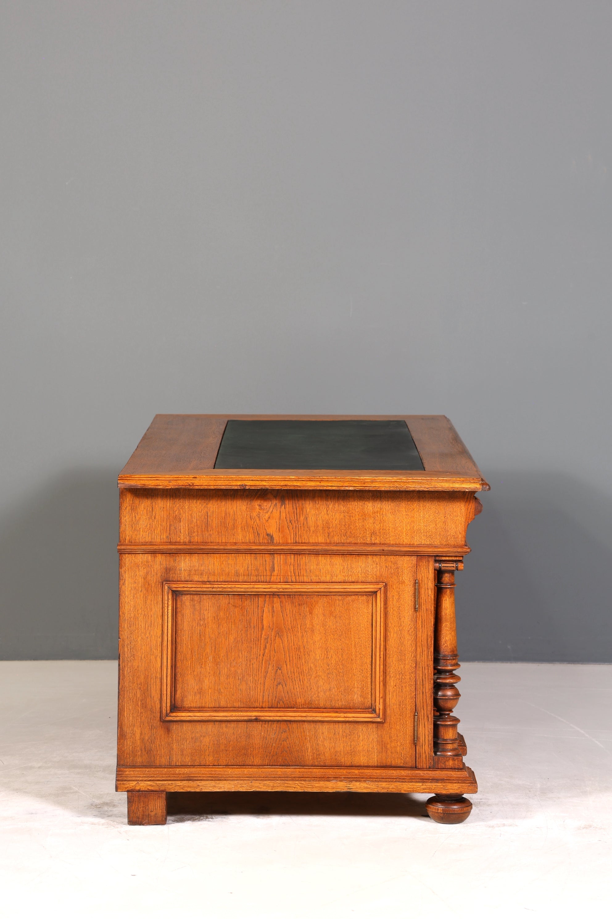 Traumhafter Gründerzeit Schreibtisch Jugendstil Bürotisch echt Holz Antik Office Desk