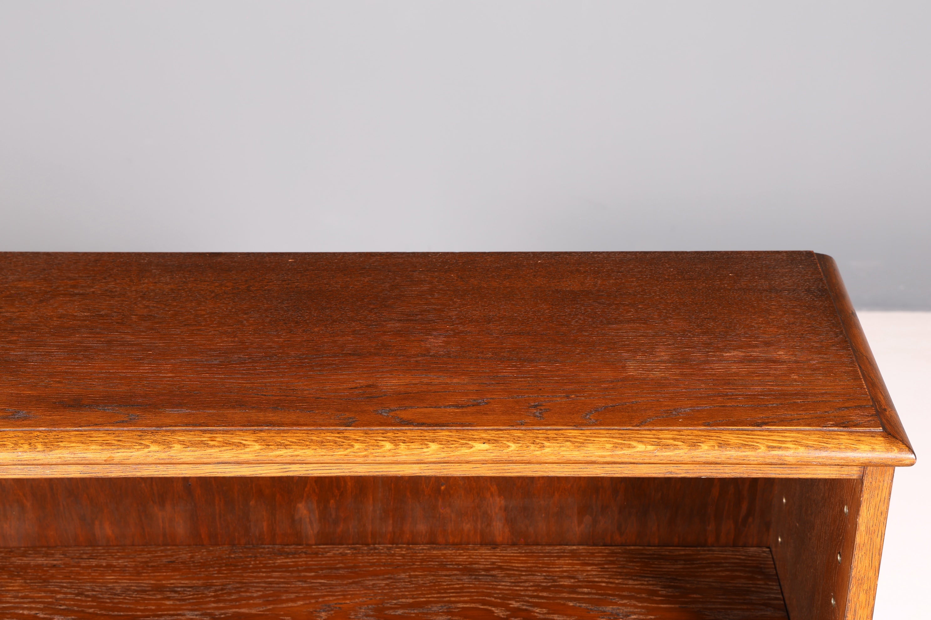 Wunderschönes Art Deco Stil Regal um 1940 Bücherregal Echt Holz Buchablage Vintage