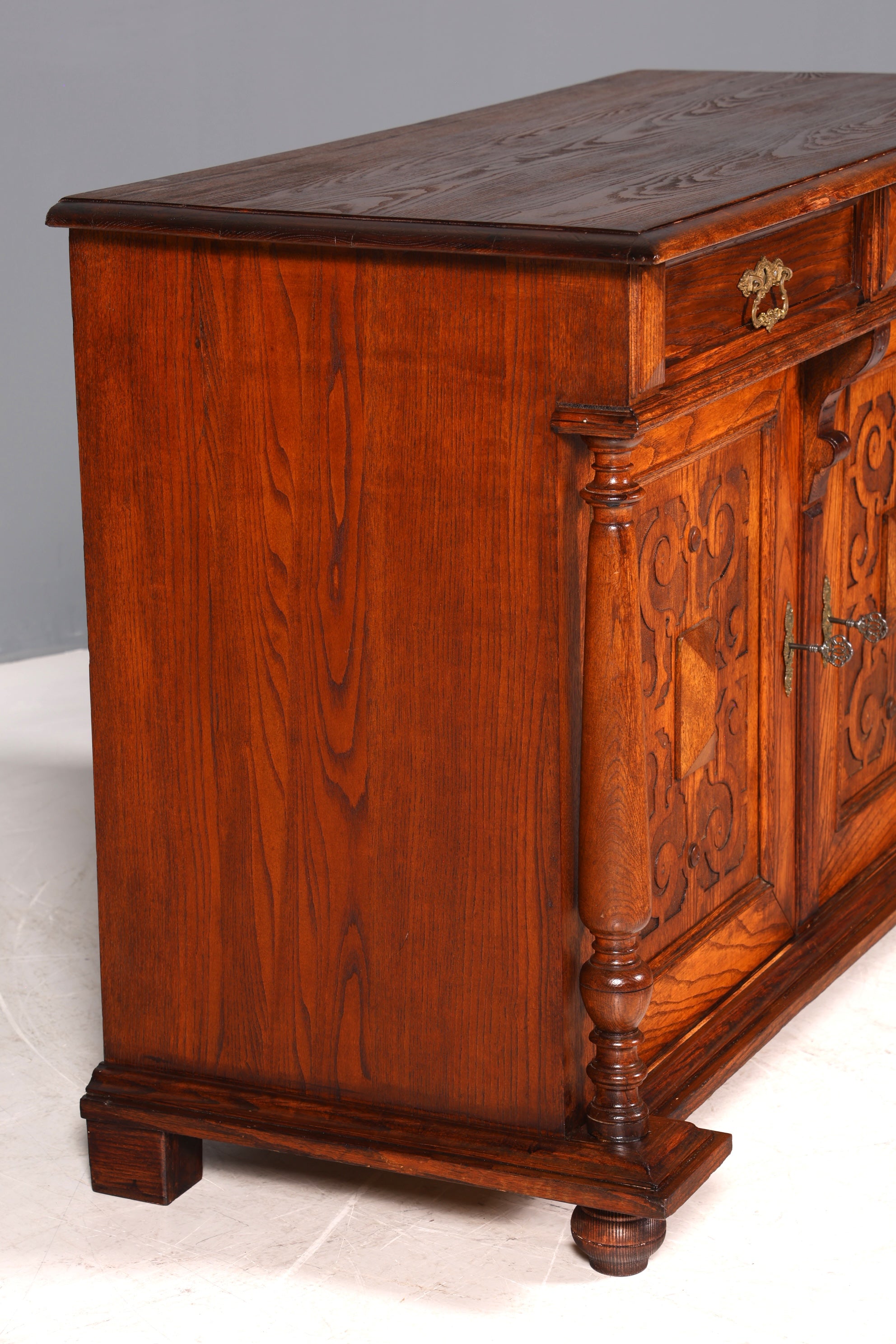 Wunderschöner Gründerzeit Schrank Jugendstil Kommode Antik Sideboard Anrichte