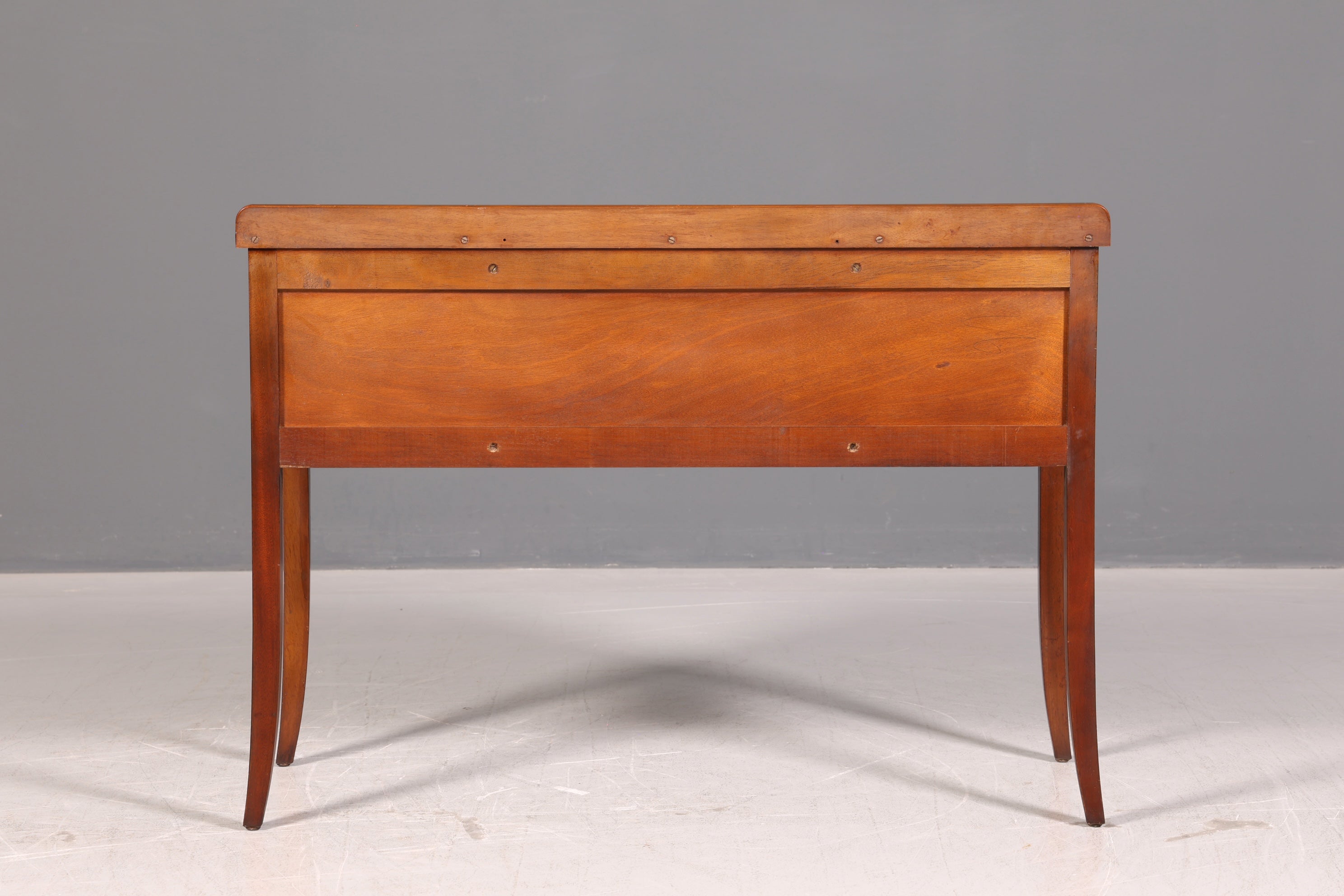 Edler Englischer Konsolentisch Regency Stil Mahagoni Schreibtisch Frisiertisch Beistelltisch Antik Vintage