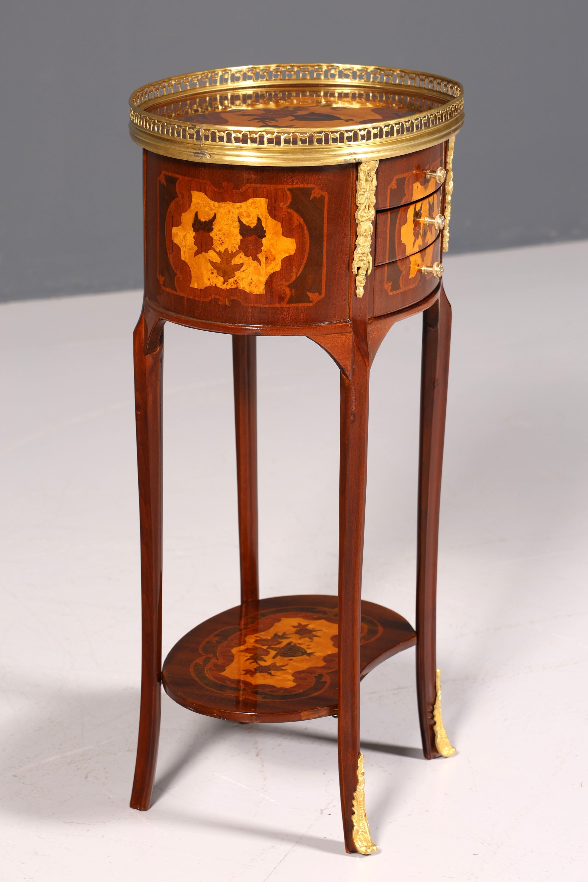 Edler Barock Louis XV Stil Beistelltisch Ablagetisch Kommode Antik Stil