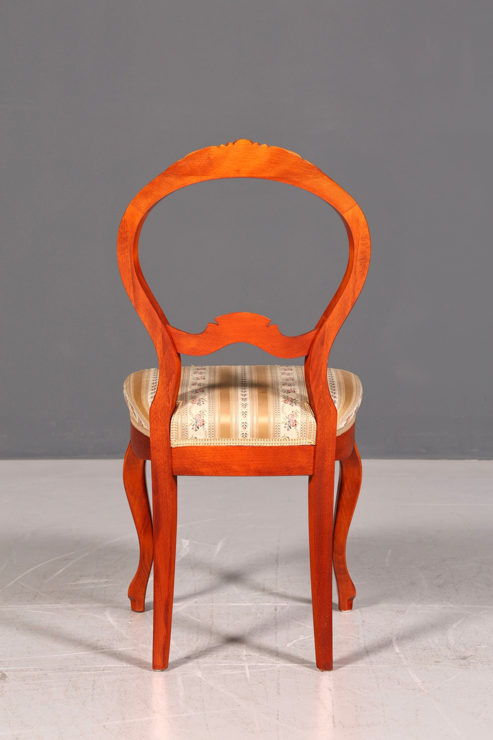 Traumhafter Louis Philippe Stuhl um 1880 Biedermeier Antik Sekretär Stuhl Echt Holz Polsterstuhl Esszimmerstuhl Vintage