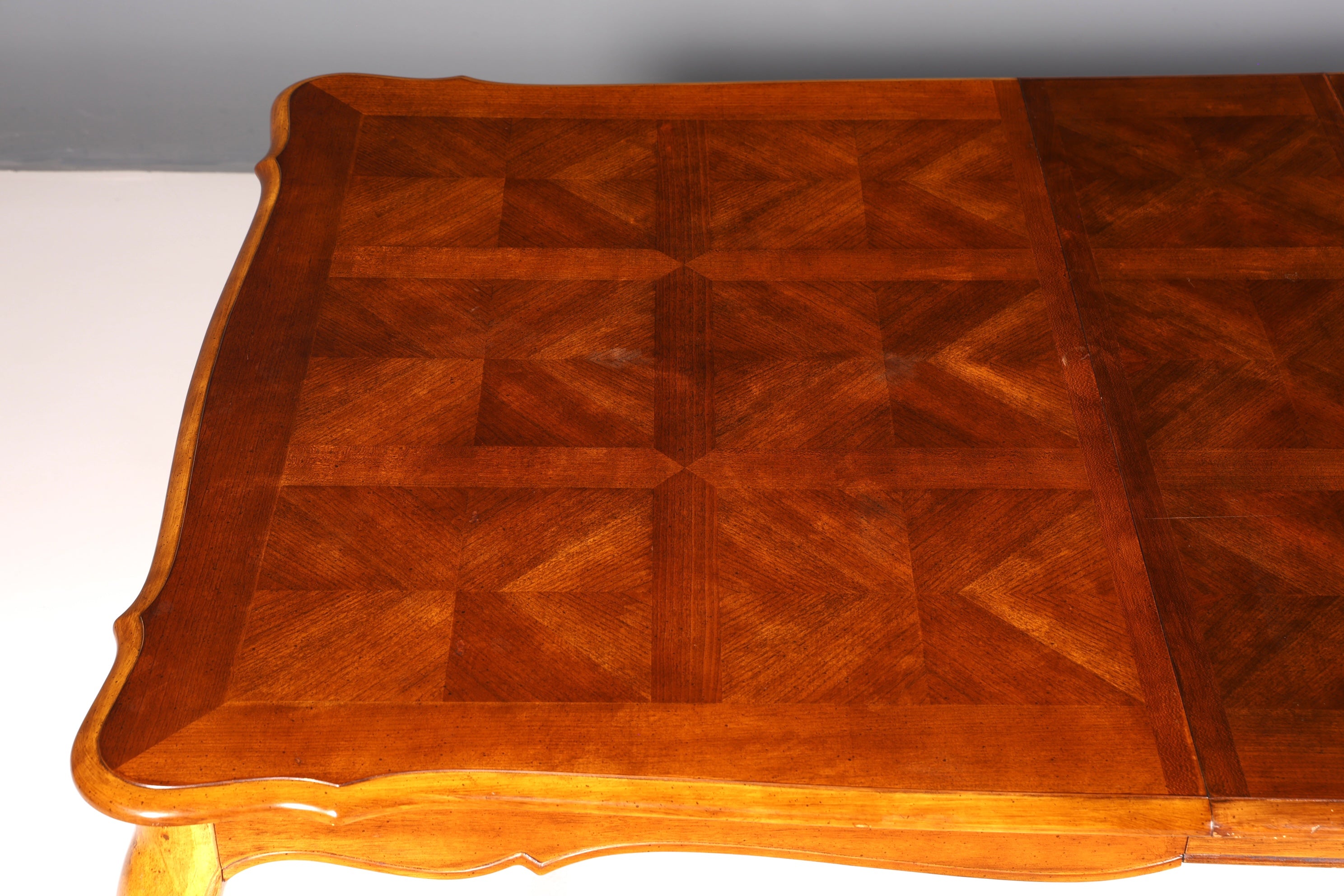 F988 Finish cm Wunderschöner Chippendale Tisch ausziehbarer Esstisch Küchentisch Barock Stil Esszimmer Tisch Konferenztisch