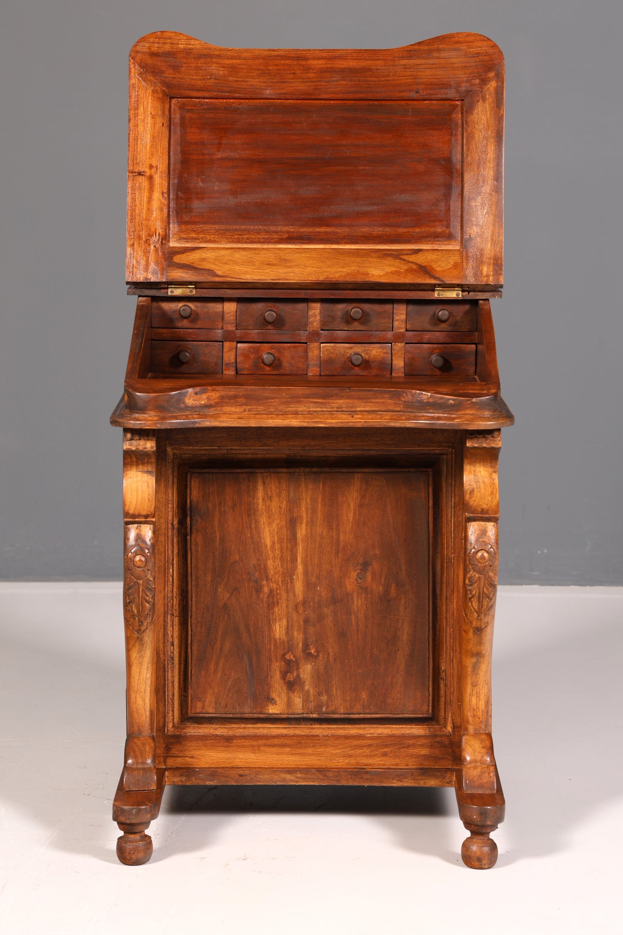 Wunderschöner Englischer Davenport Schreibtisch Desk Sekretär Schreibkommode Viktiorianischen Stil Kommode Antik Vintage