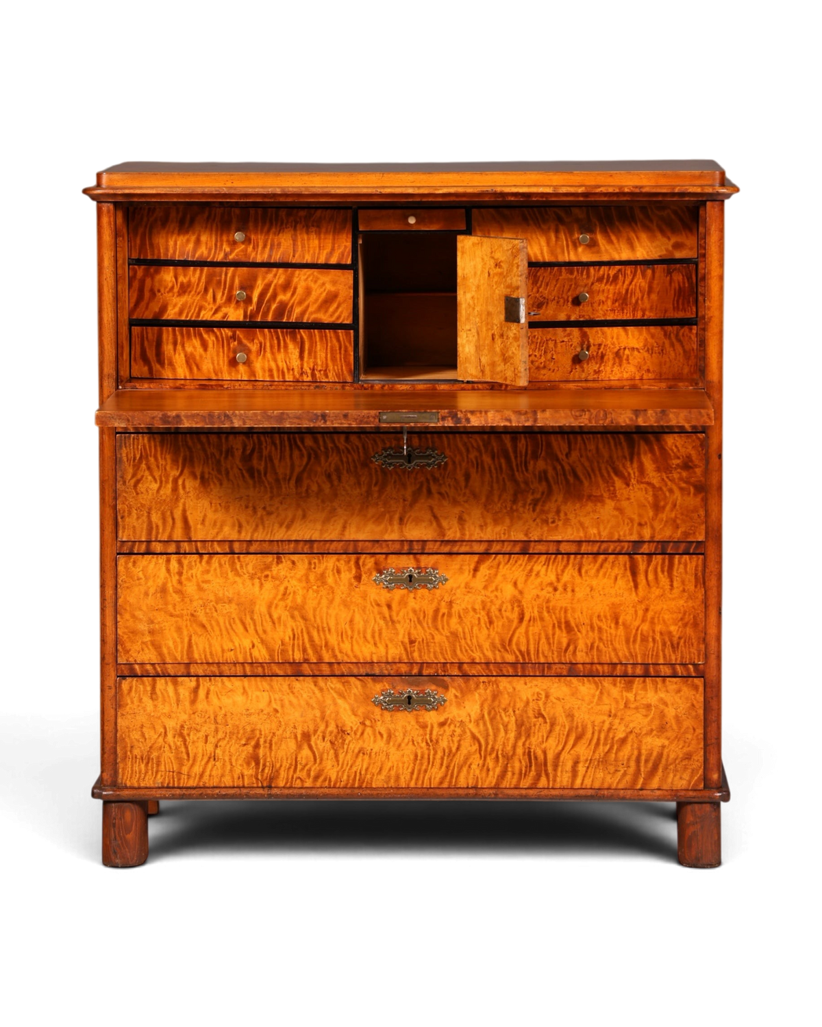 Wunderschöner Biedermeier Sekretär Gründerzeit Vertiko Antik Kommode Schreibkommode