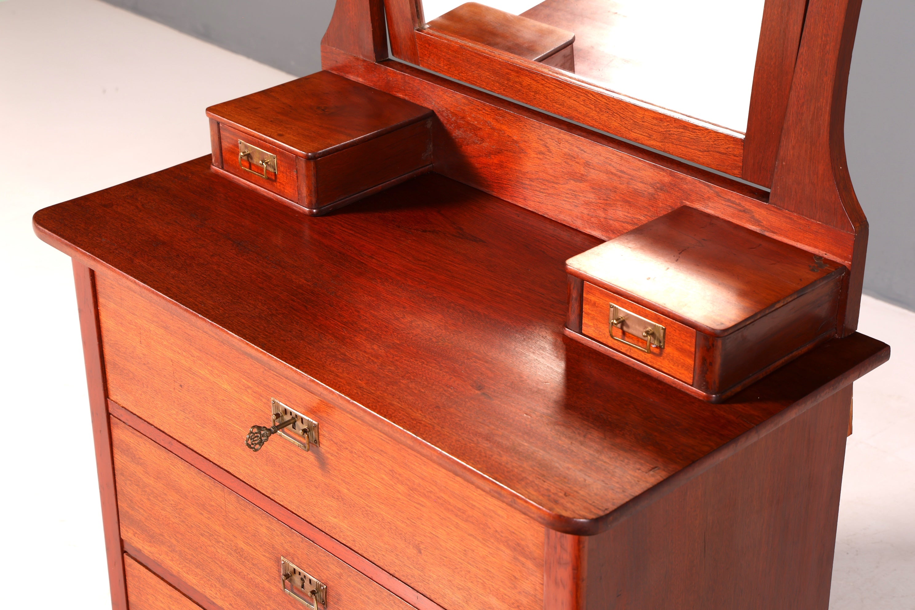 G391 Finish cm Traumhafte Gründerzeit Kommode Jugendstil Schubladenkommode Antik Vertiko Wäschekommode (Kopie)