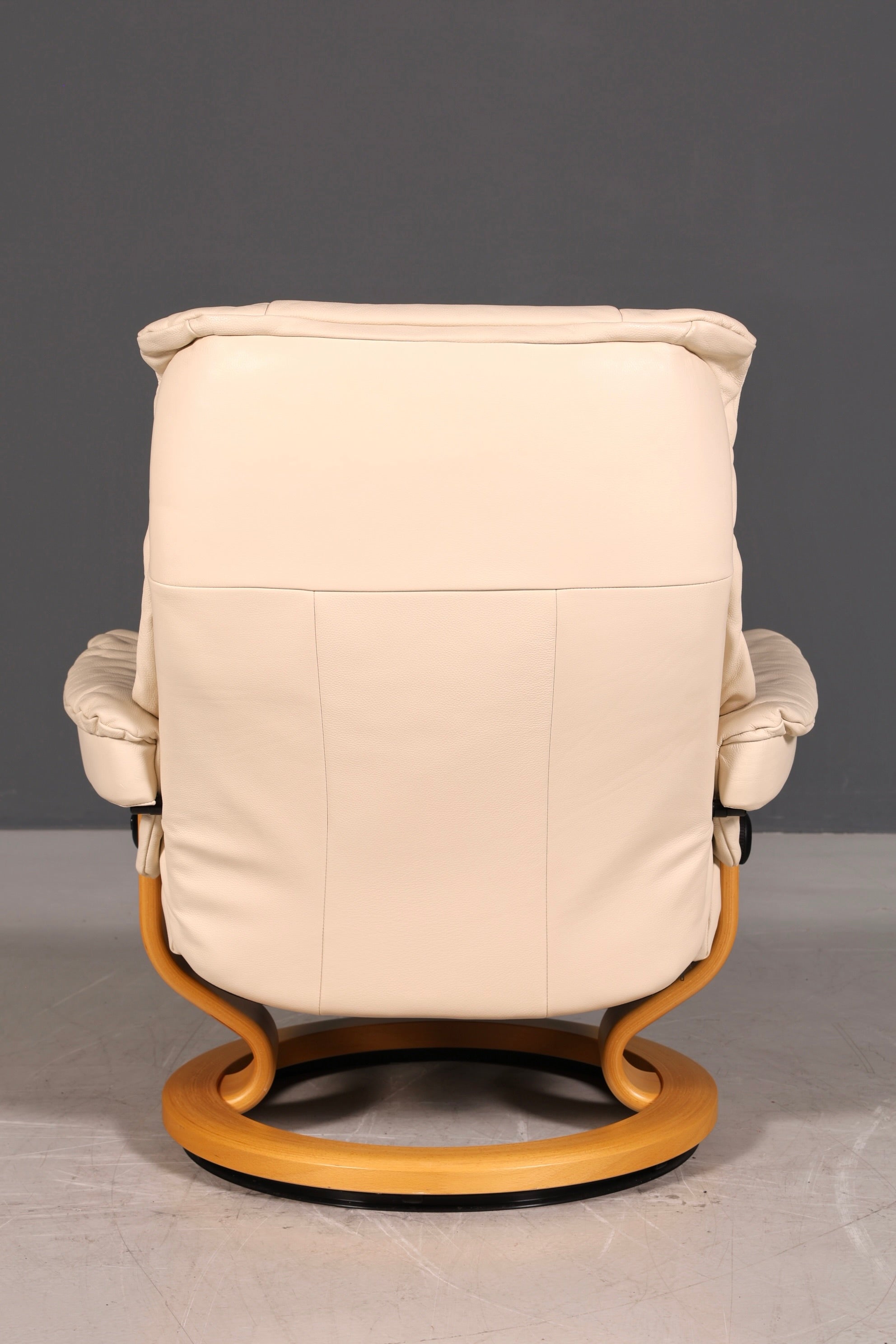 Original Stressless Mayfair Relax Sessel mit Hocker Echt Leder Komfort Design