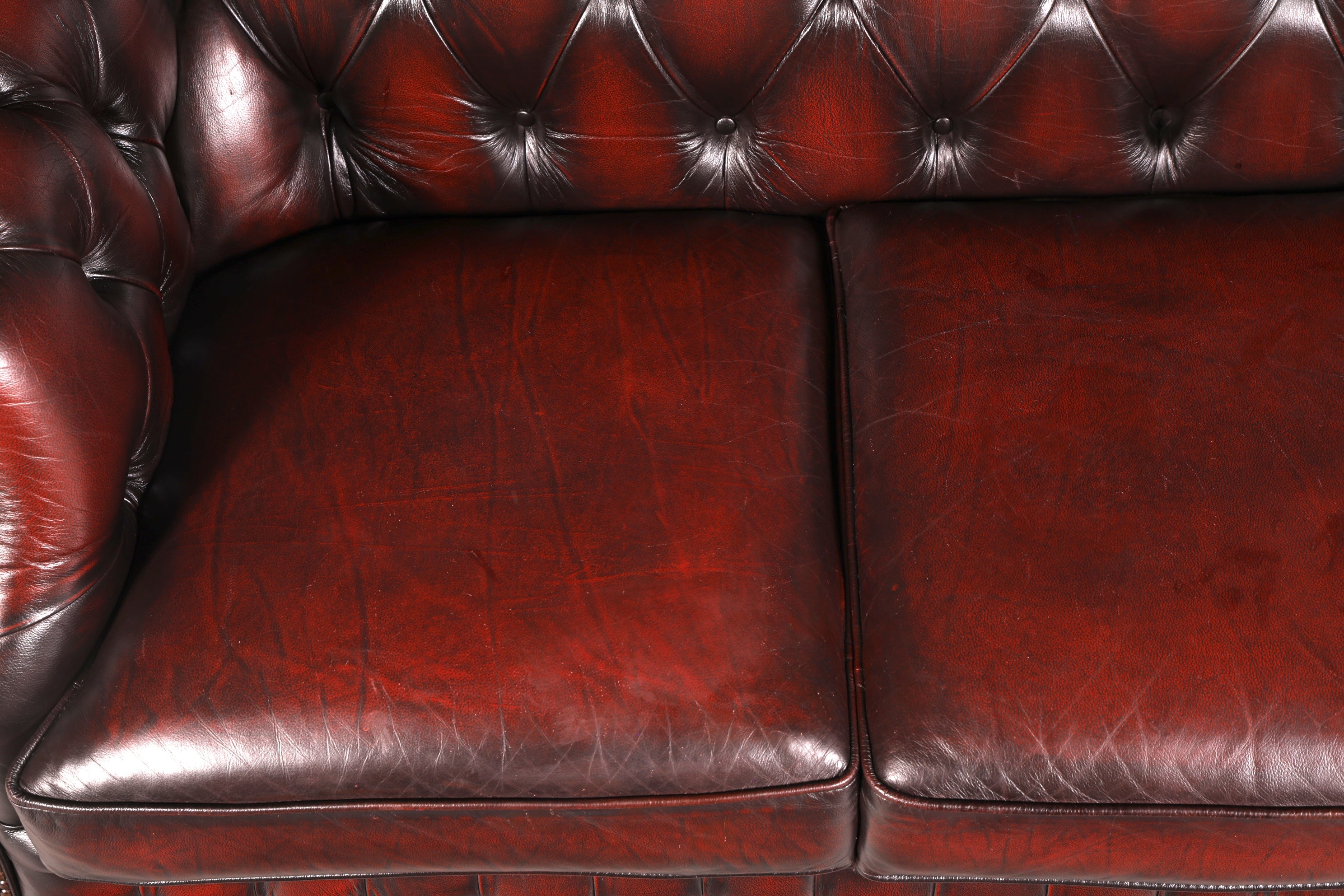 Wunderschönes Original Chesterfield Centurion Sofa 3- Sitzer echt Leder Couch Ledersofa