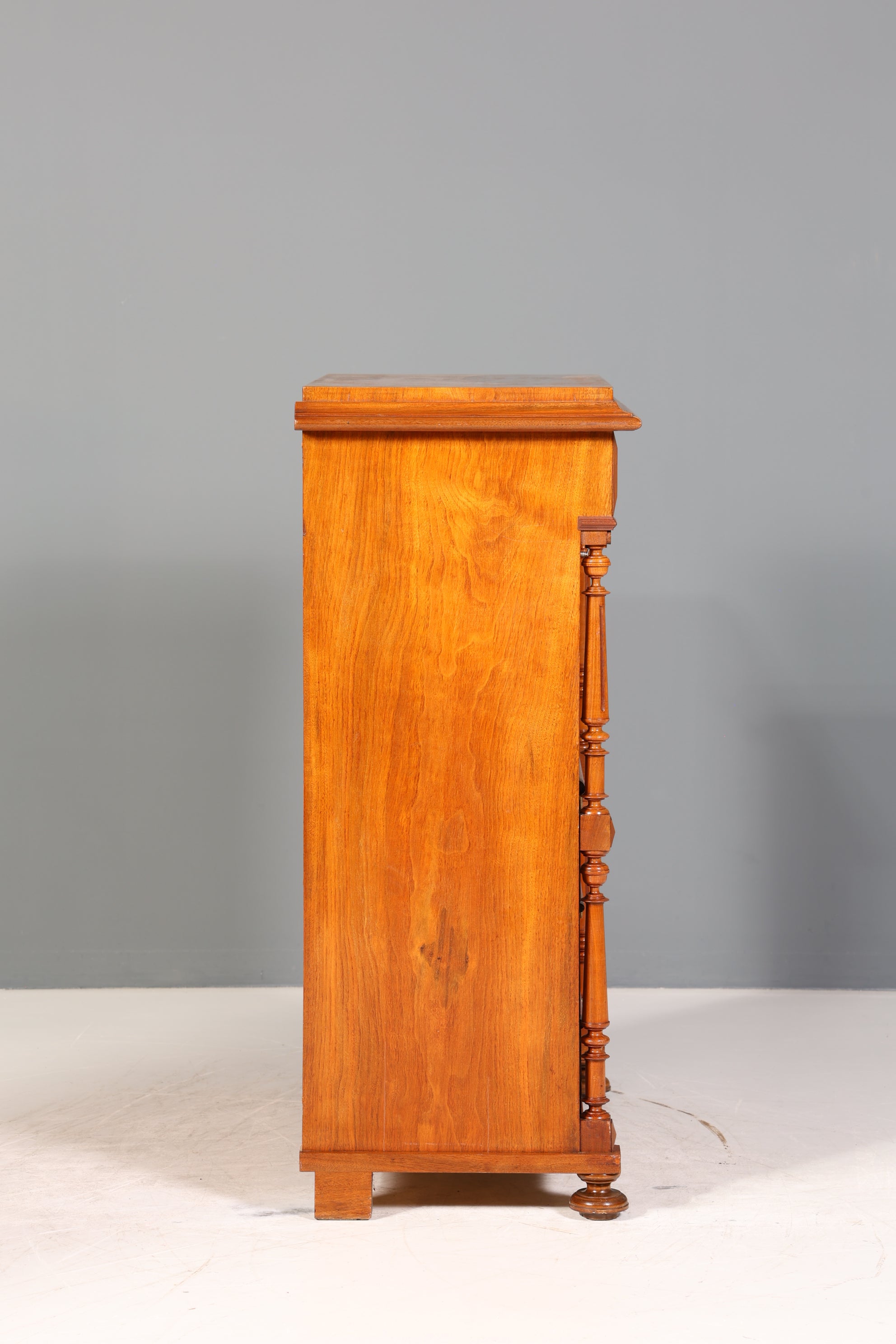 Edler Gründerzeit Sekretär Vertiko Highboard Jugendstil Kommode Schrank um 1880