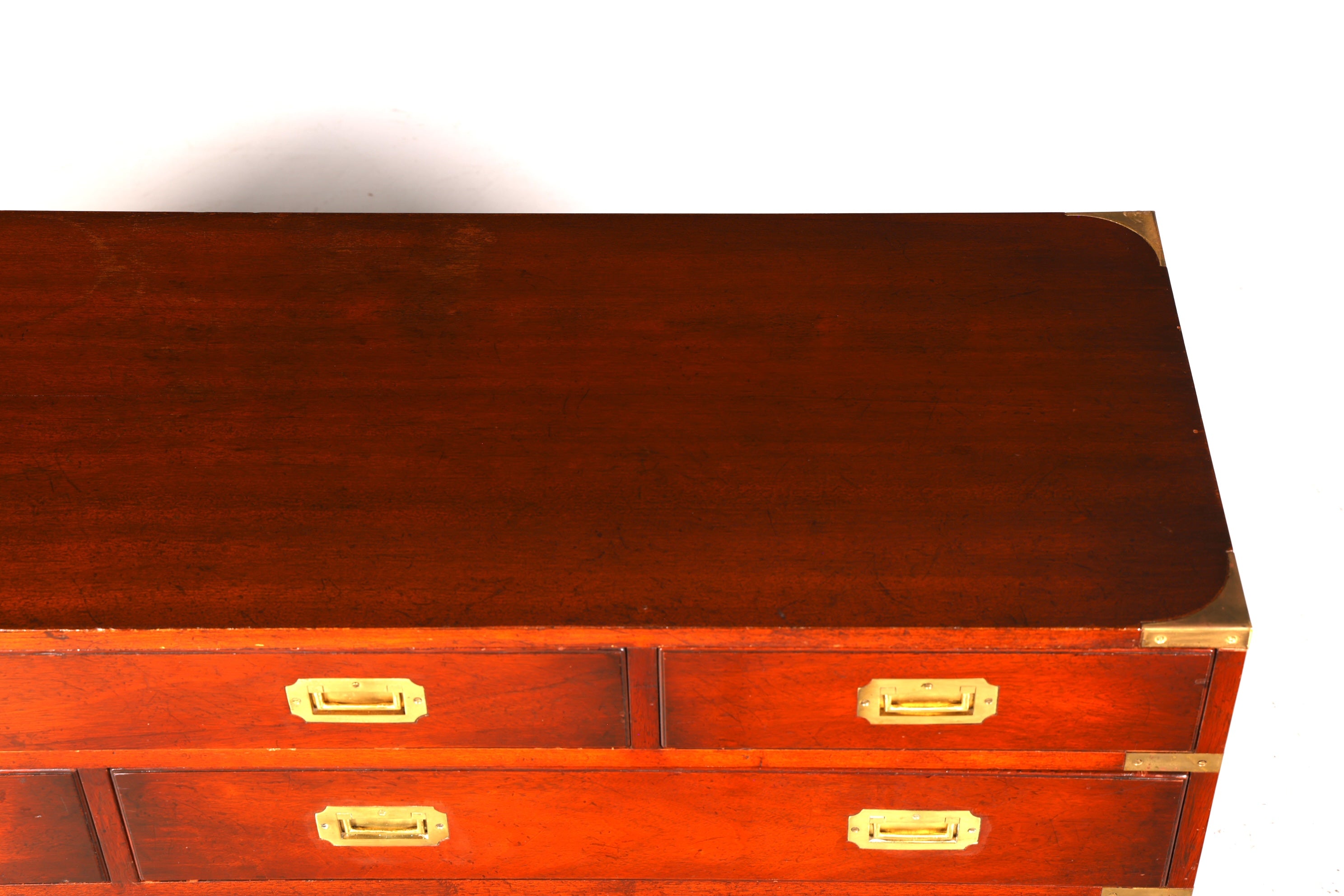 Traumhaftes Maritimes Sideboard Englische Military Chest Schiffskommode Antik Schrank Kolonial Vintage
