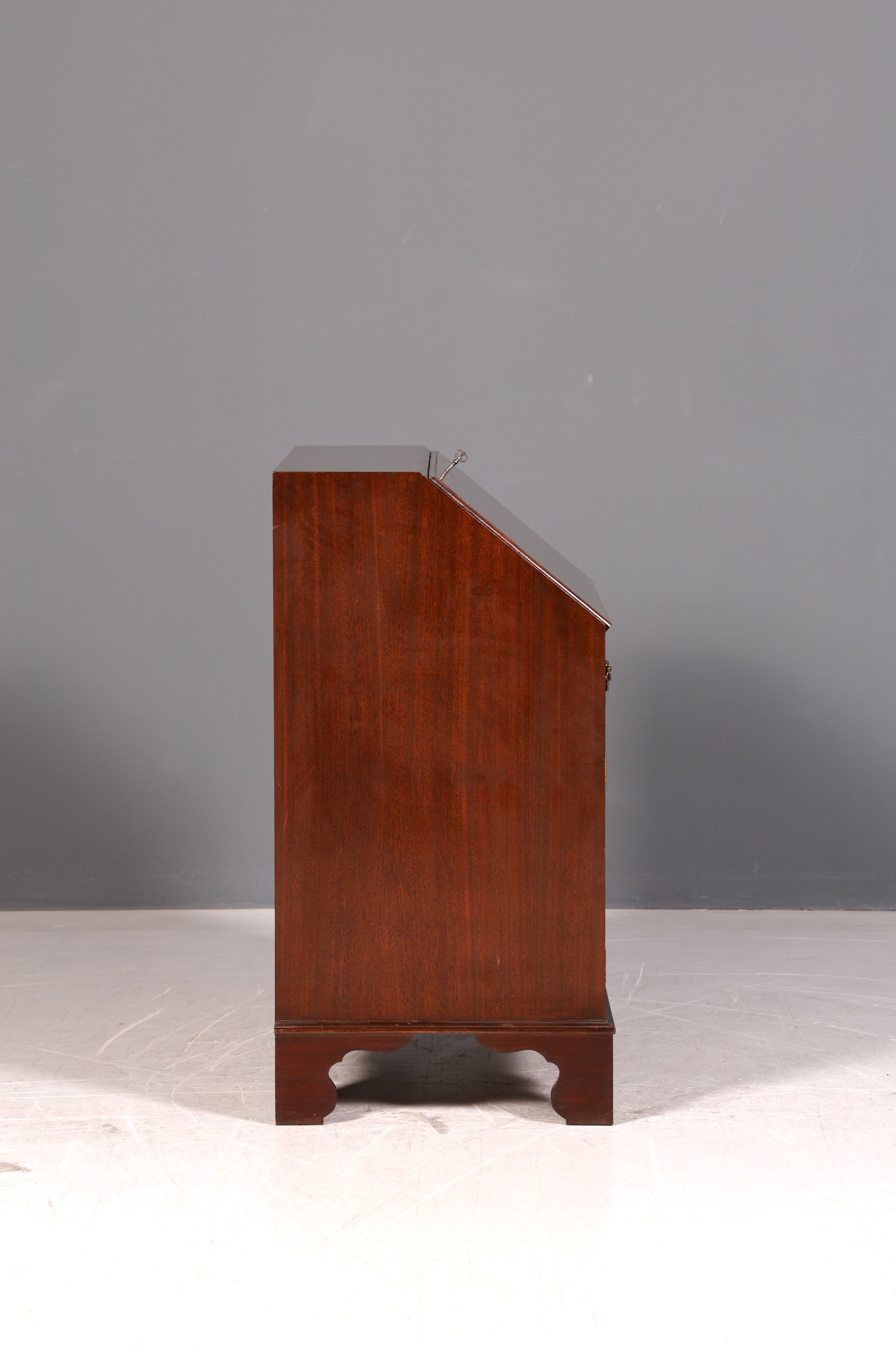Wunderschöner Englischer Sekretär Schreibkommode Echt Holz Schreibtisch Kommode 60s Vintage