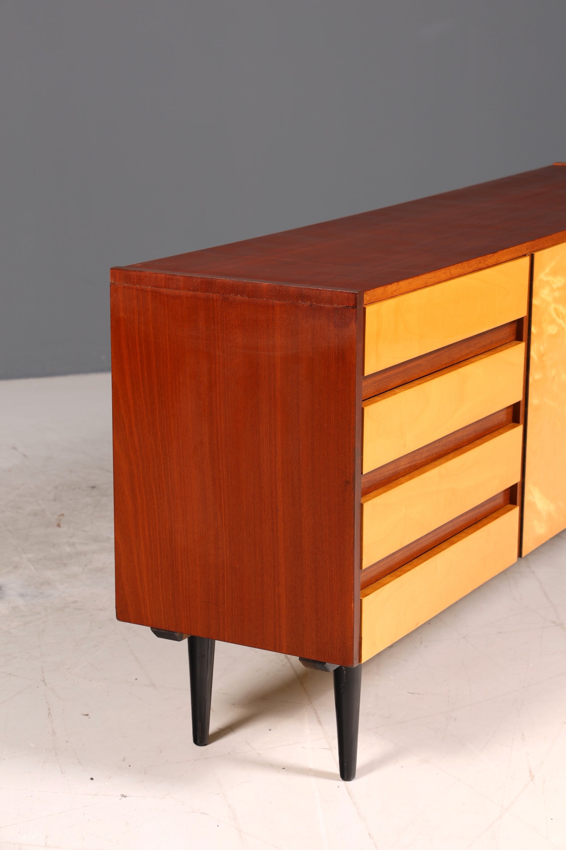 Wunderschönes Mid Century Sideboard Retro Longboard Vintage Kommode