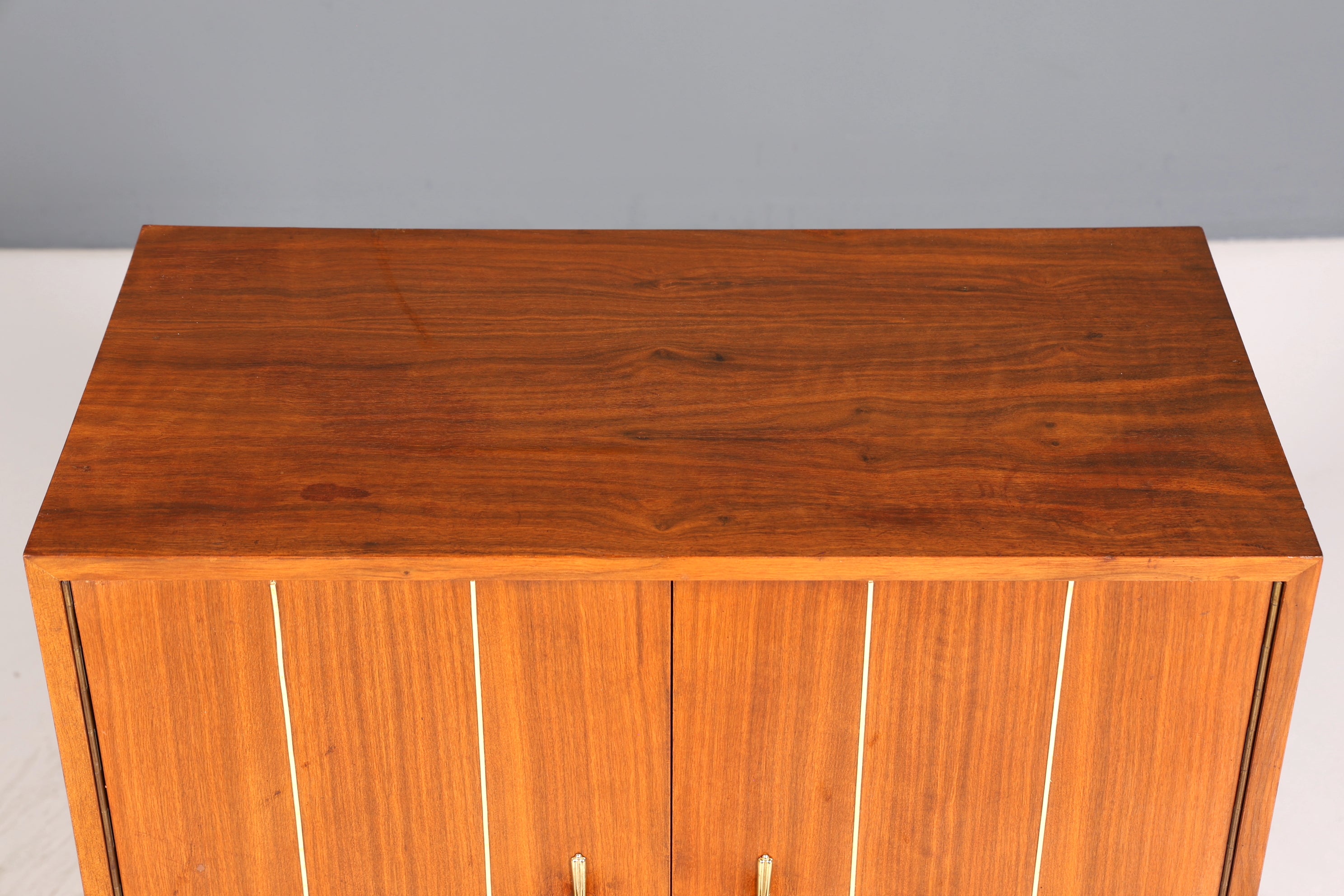Wunderschöner Mid Century Schuhschrank Vintage Flurschrank Kommode
