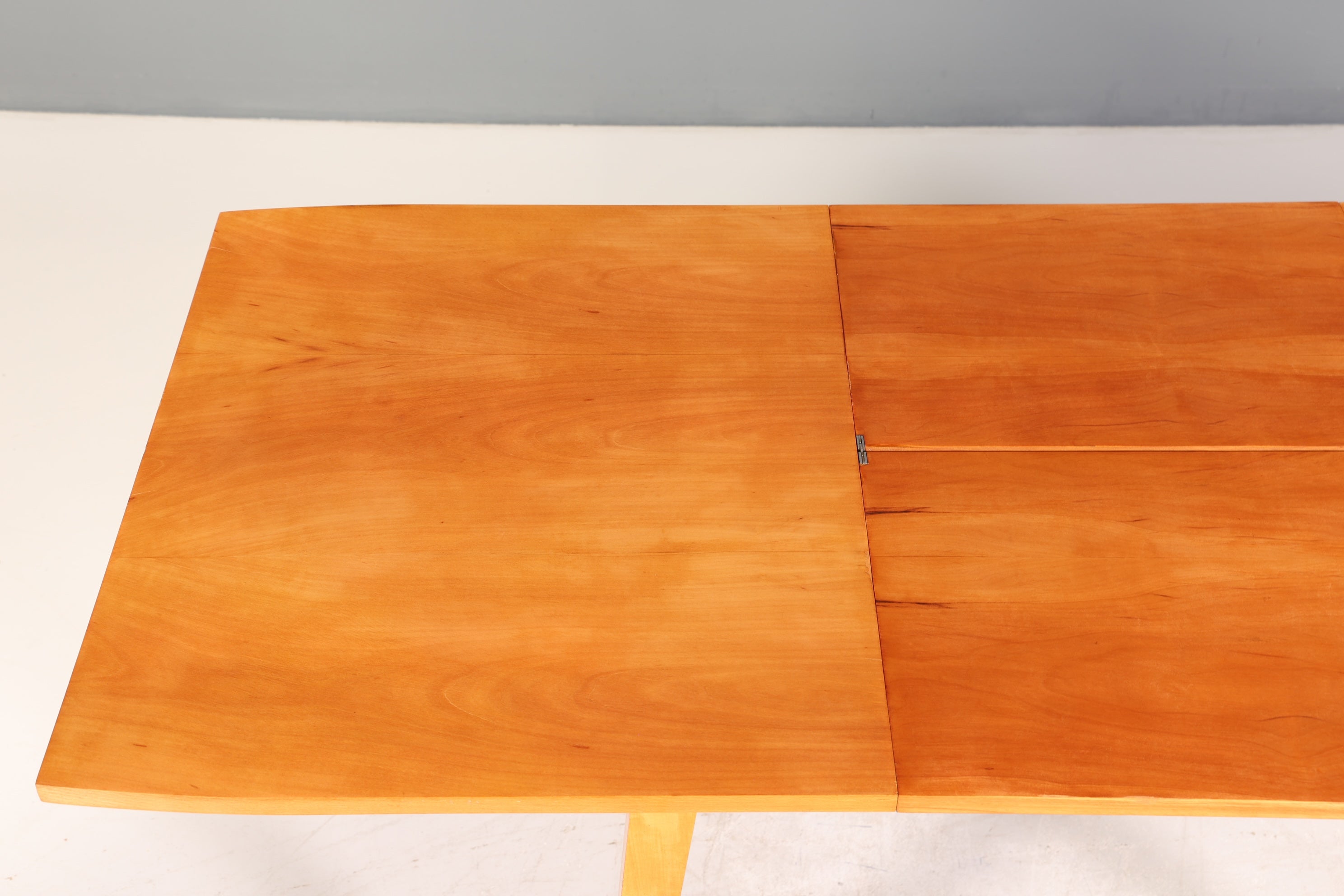 Schlichter Mid Century Esstisch ausziehbarer Vintage Tisch Retro Küchentisch