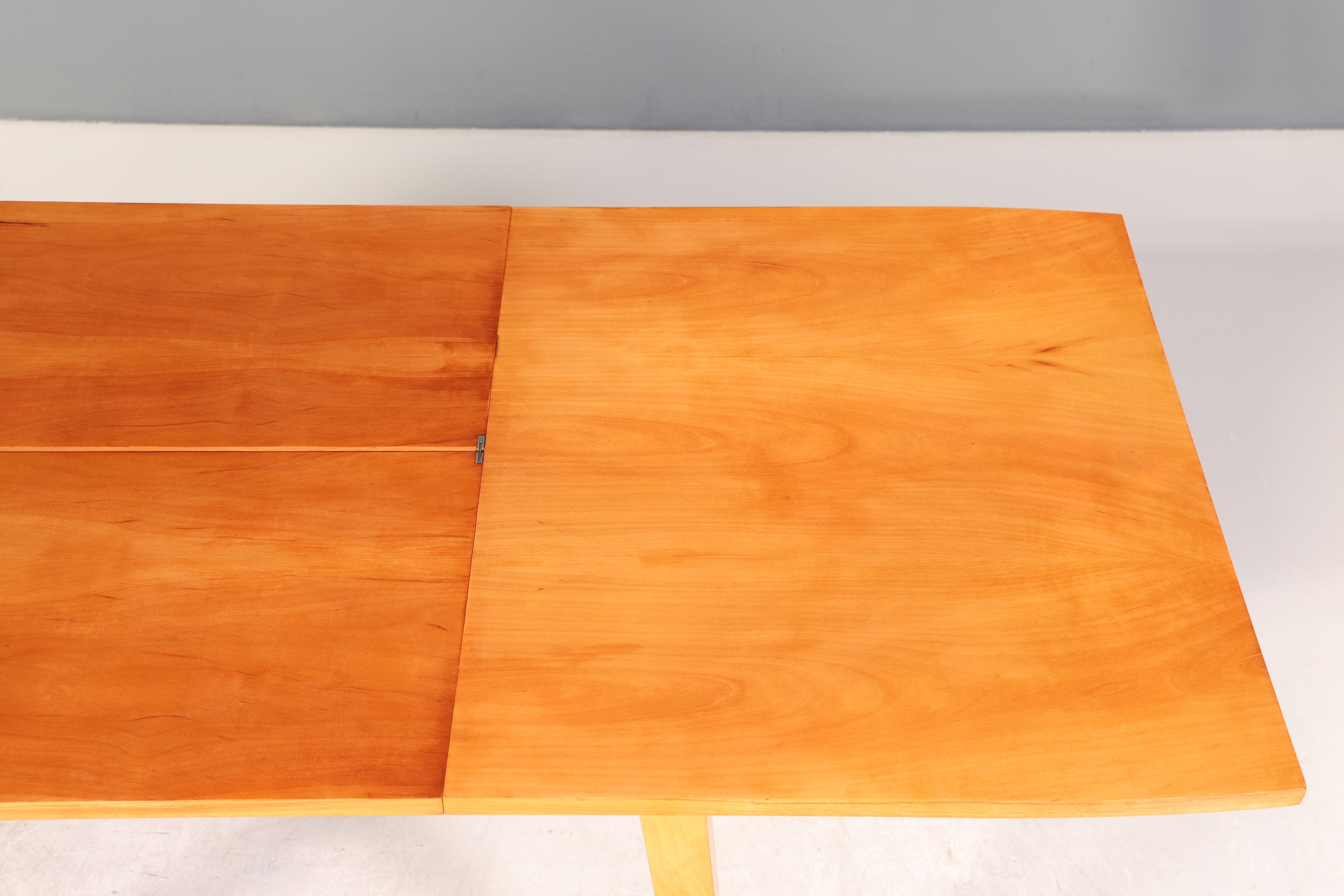 Schlichter Mid Century Esstisch ausziehbarer Vintage Tisch Retro Küchentisch