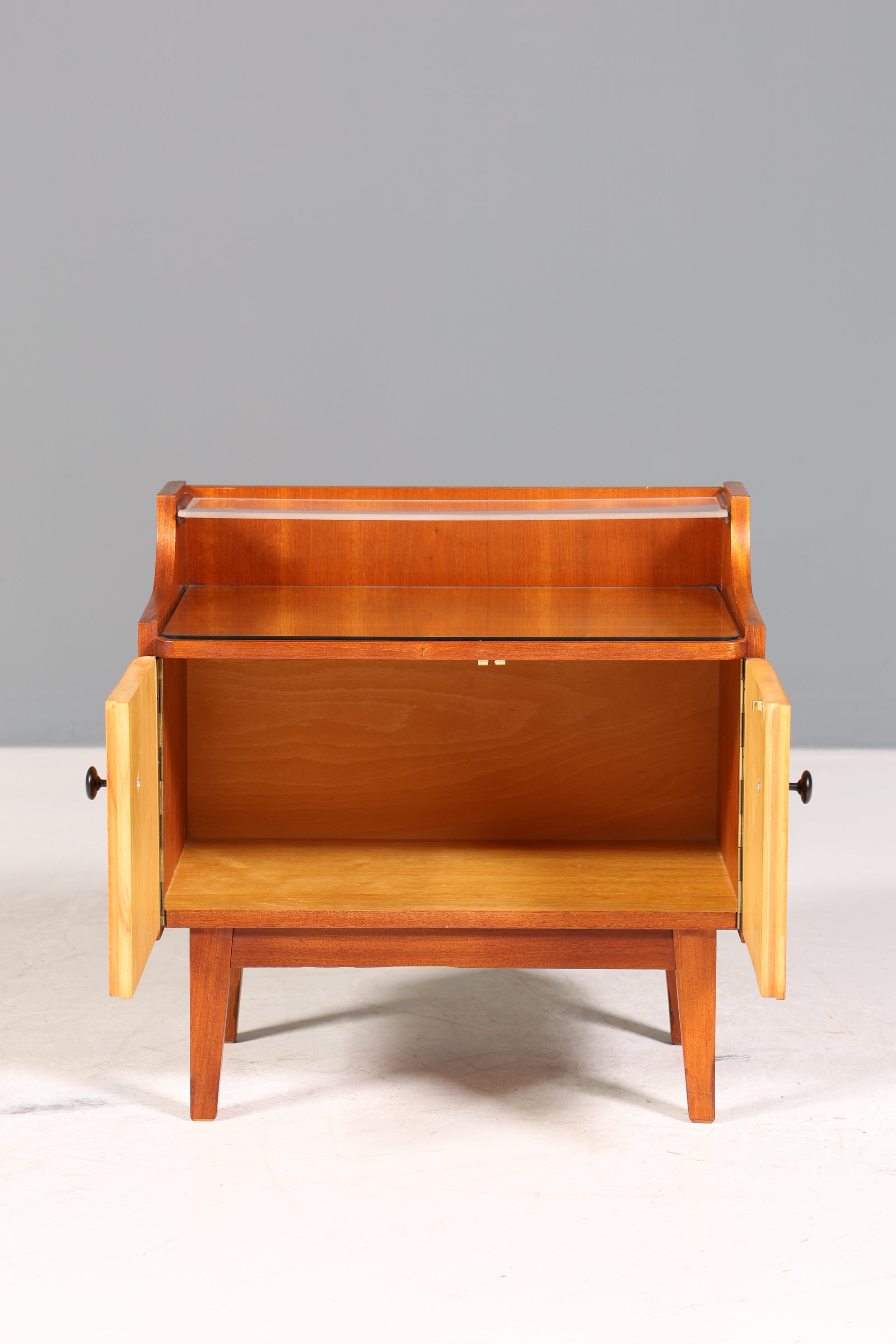 Wunderschöne Mid Century Kommode Vintage Nachttisch 60s Schubladenkommode 2 von 2