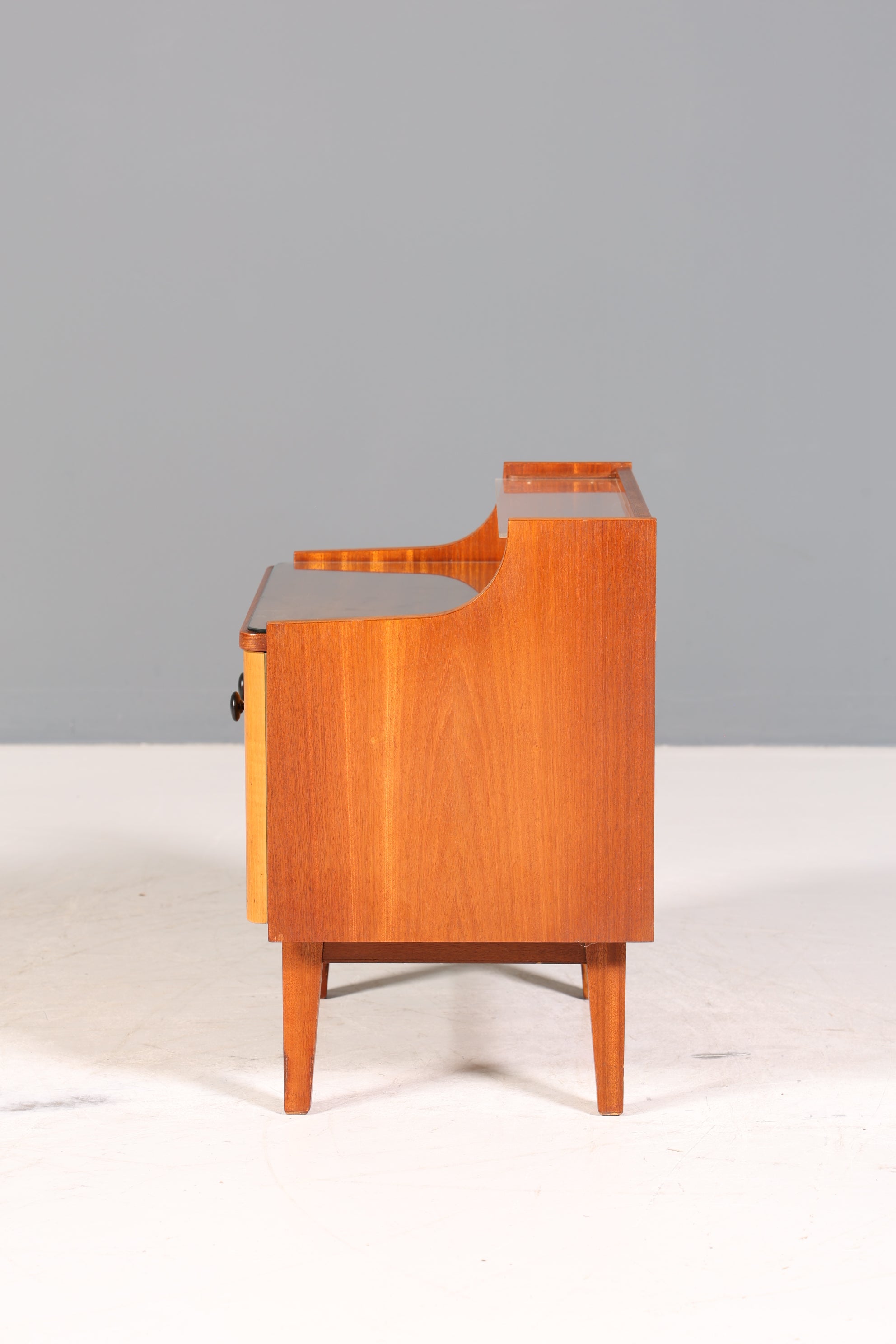 Wunderschöne Mid Century Kommode Vintage Nachttisch 60s Schubladenkommode 2 von 2