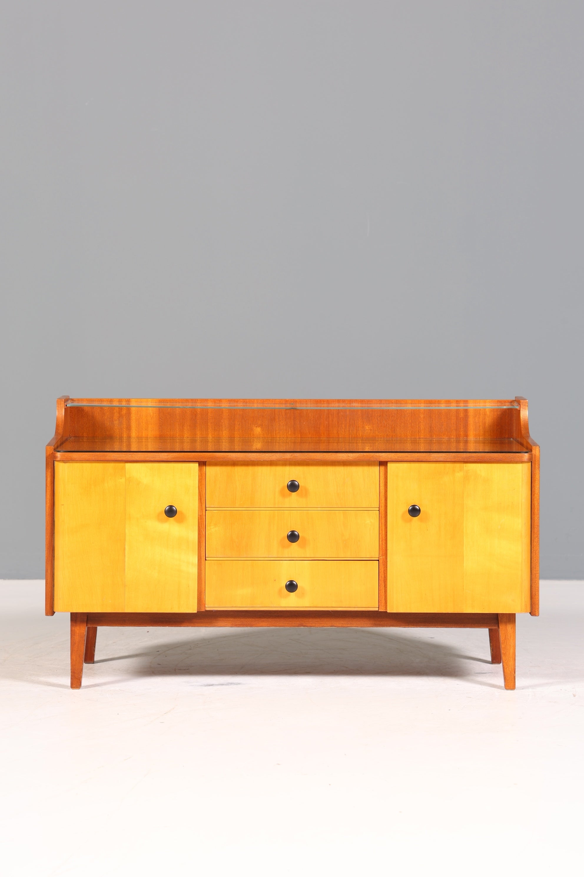 Traumhaftes Mid Century Sideboard Vintage Kommode TV Schrank Flurkommode 60s