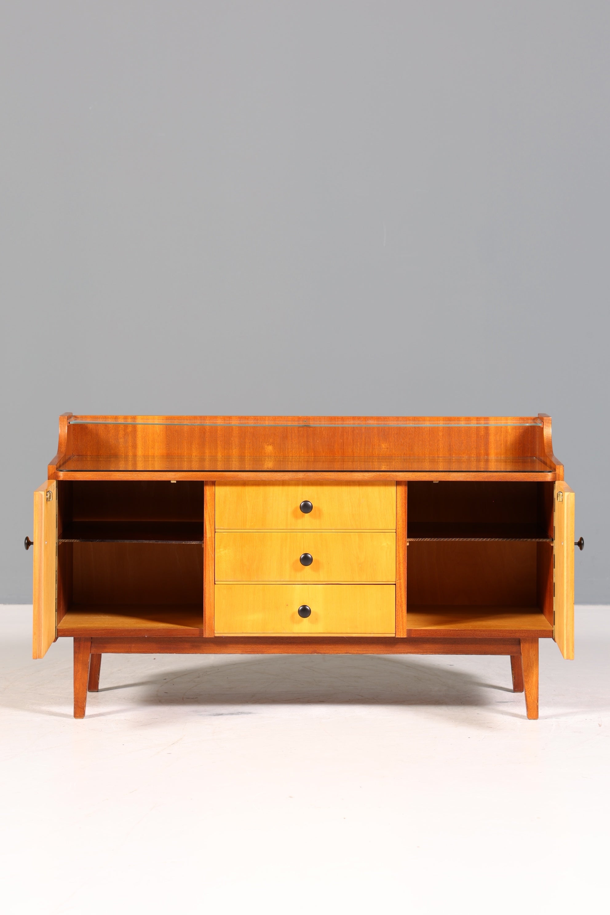 Traumhaftes Mid Century Sideboard Vintage Kommode TV Schrank Flurkommode 60s