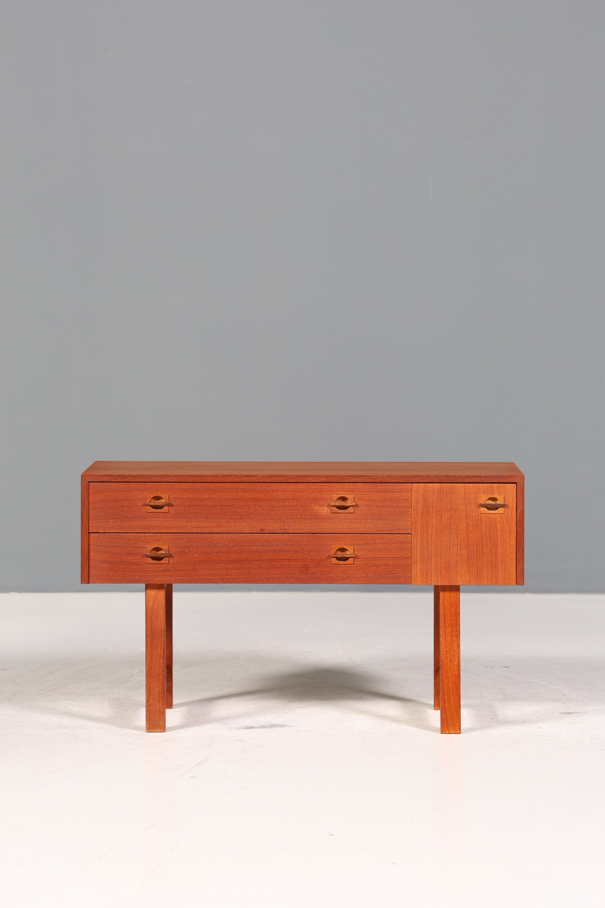 Wunderschöne Mid Century Kommode Teak Holz Sideboard Vintage Schubladen Kommode