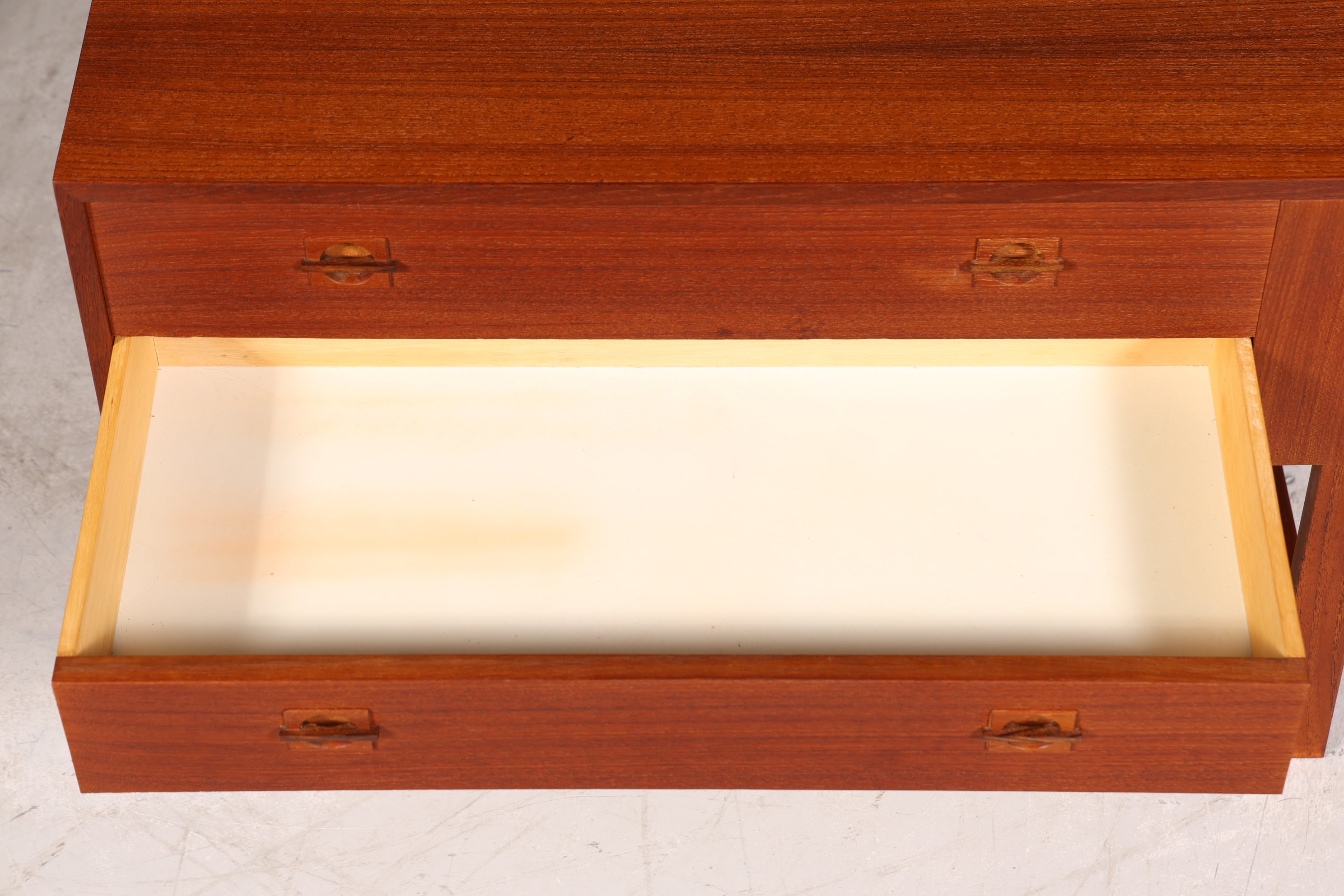 Wunderschöne Mid Century Kommode Teak Holz Sideboard Vintage Schubladen Kommode